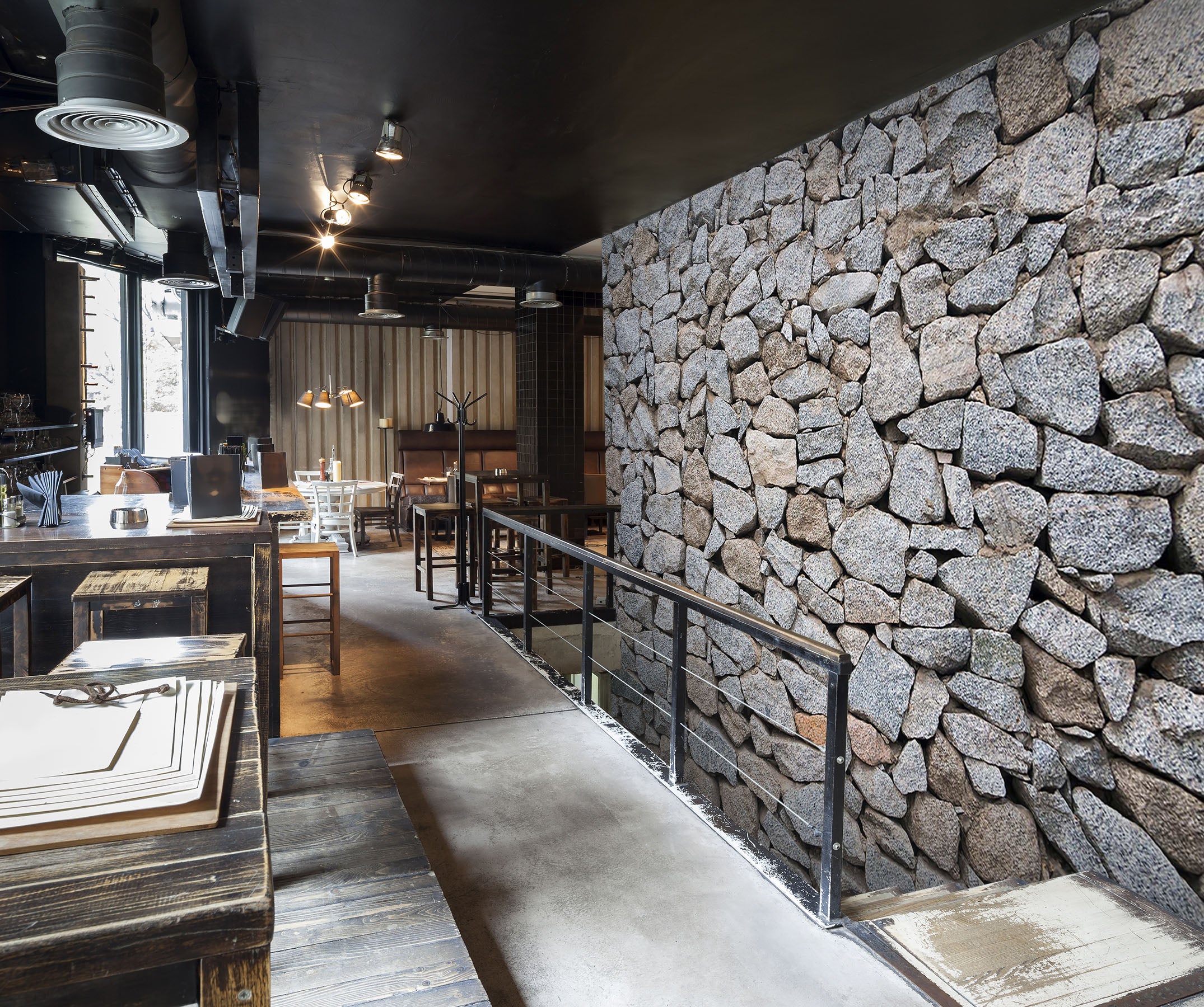 3D Stone Wall 333 Wall Murals