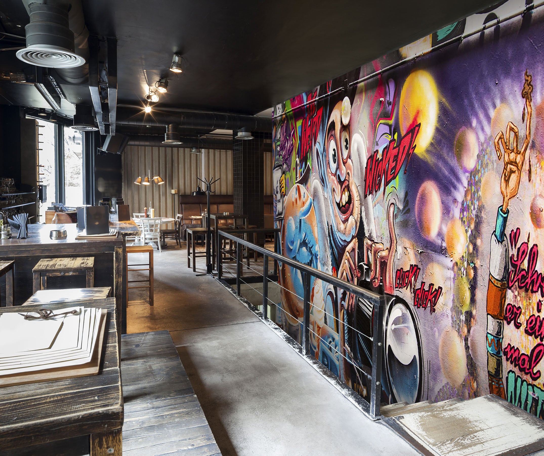 3D Painted Wall 258 Wall Murals