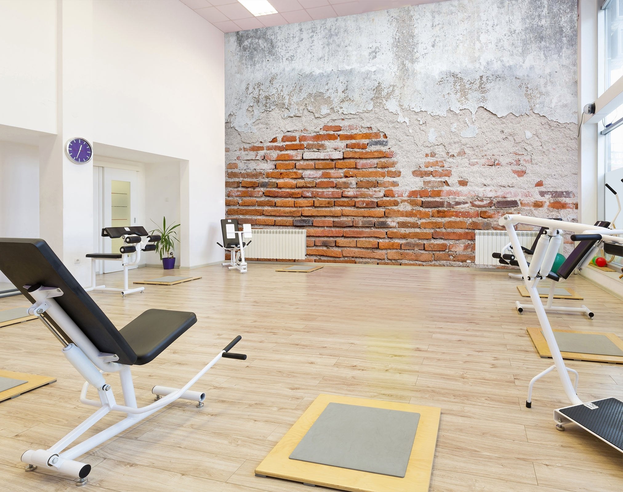 3D unfinished Brown Brick wall 25 Wall Murals Wallpaper AJ Wallpaper