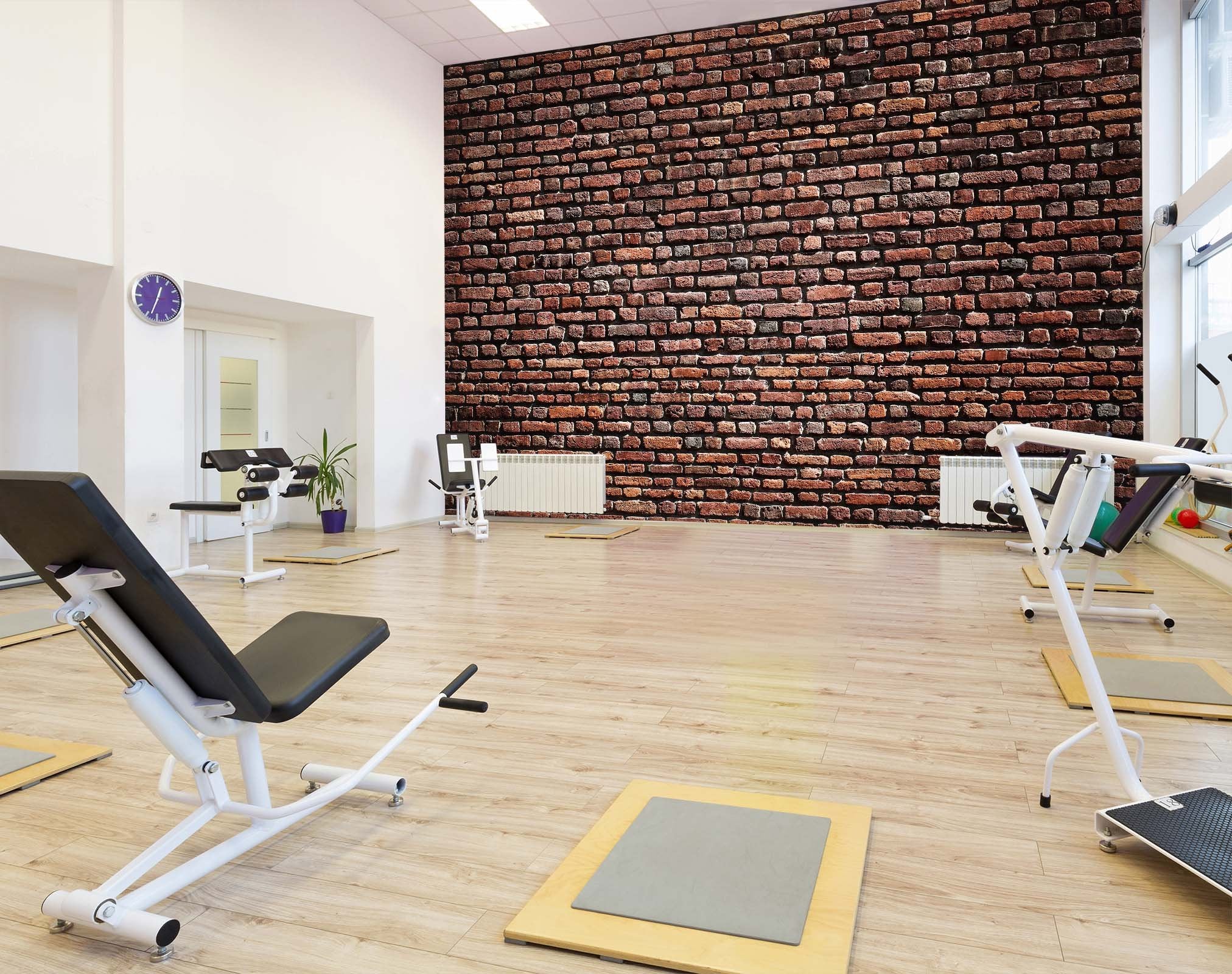 3D Brown Brick wall 24 Wall Murals Wallpaper AJ Wallpaper