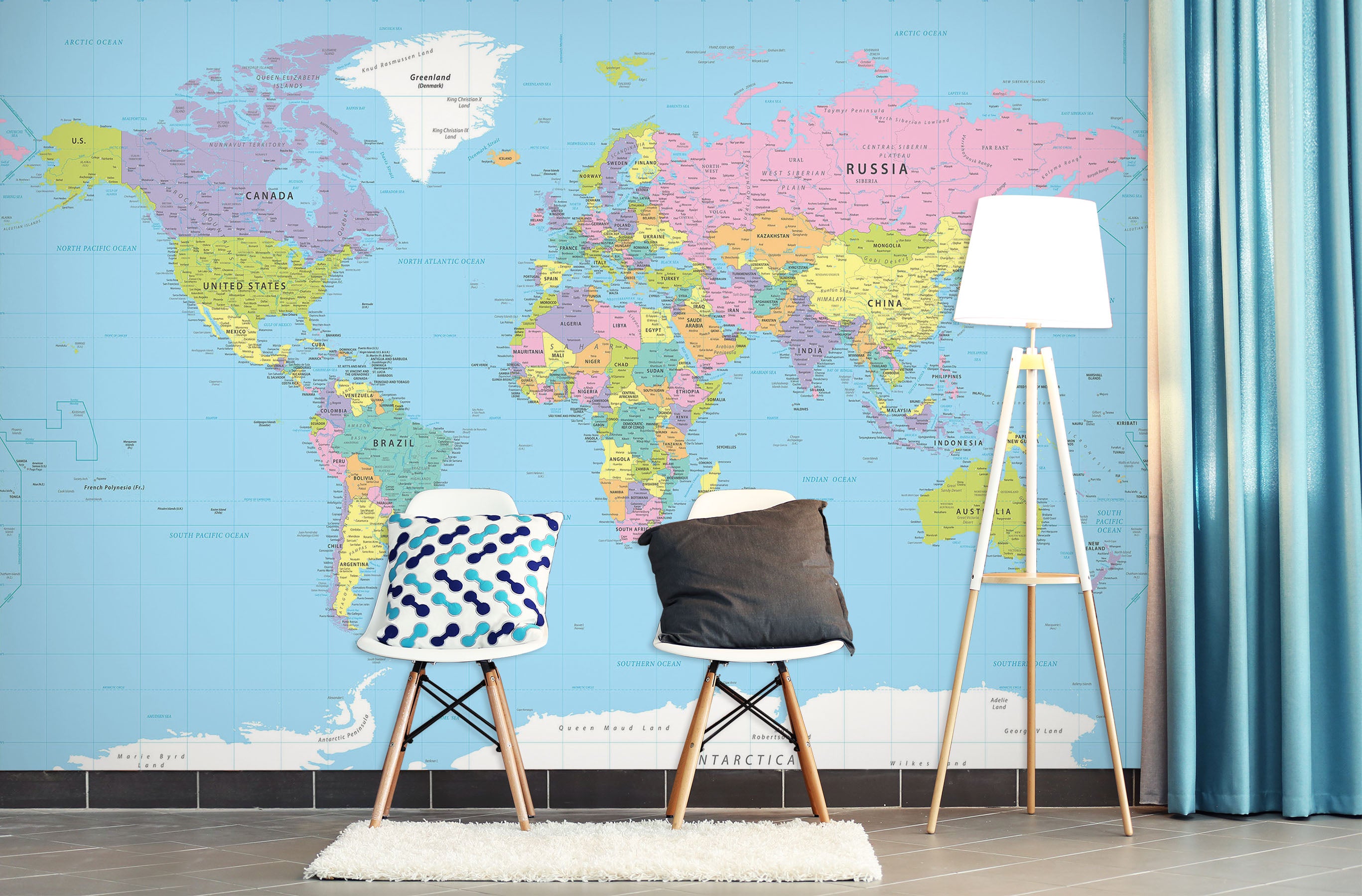 3D Map 57239 Wall Murals