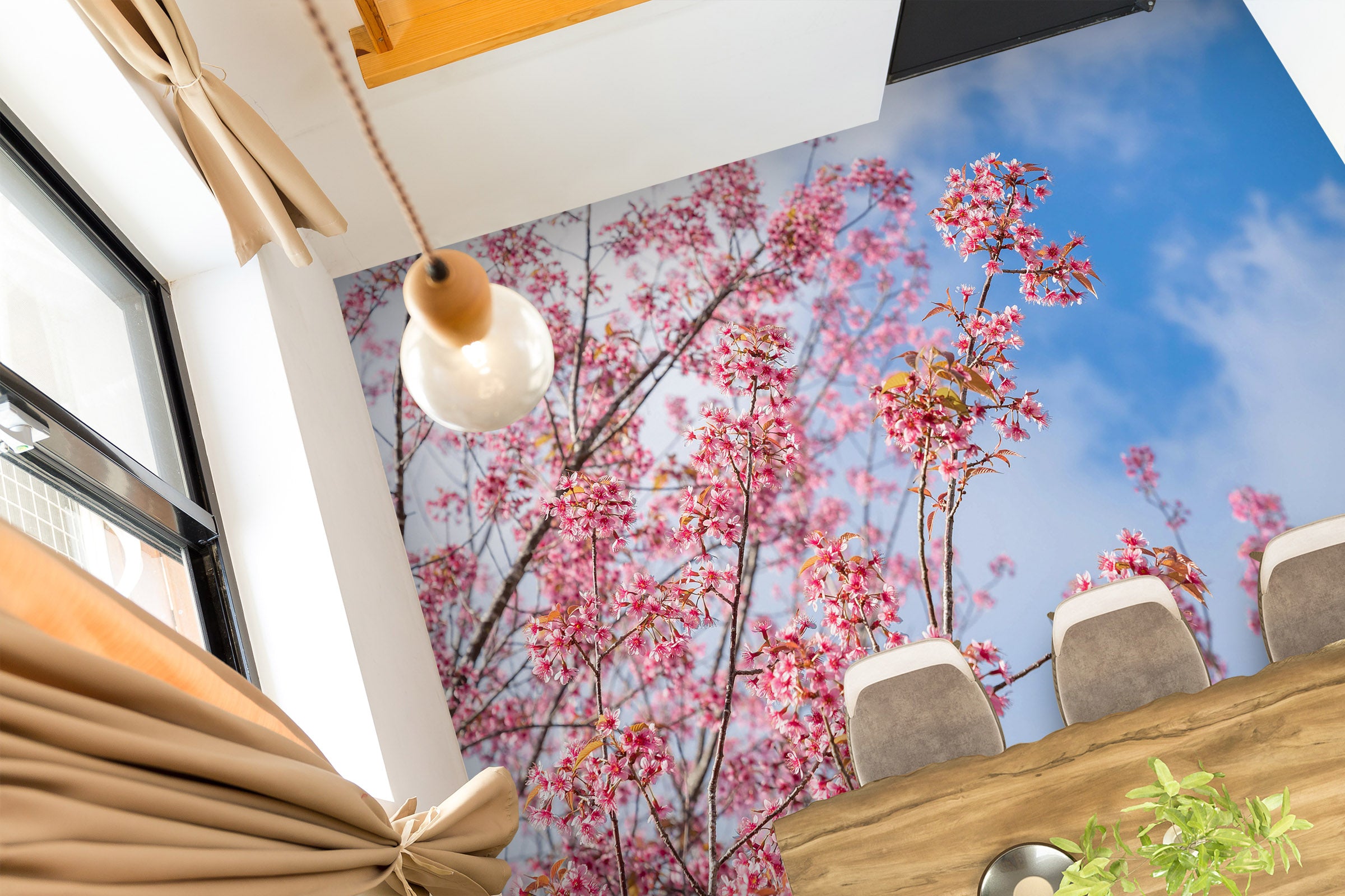 3D Warm Pink Flowers 1292 Floor Mural Wallpaper Murals Self-Adhesive Removable Print Epoxy