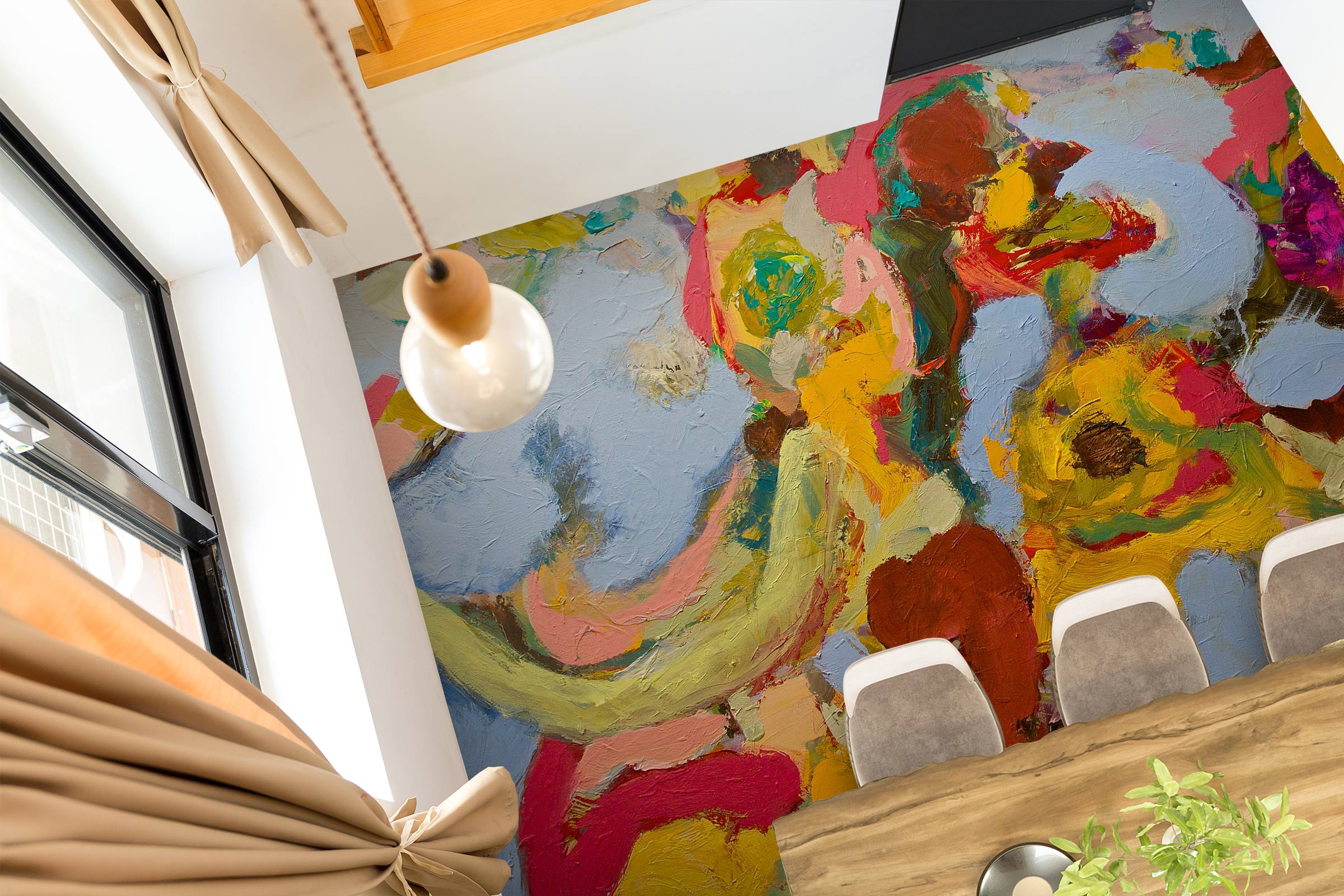 3D Pigment Pattern 9623 Allan P. Friedlander Floor Mural Wallpaper Murals Self-Adhesive Removable Print Epoxy