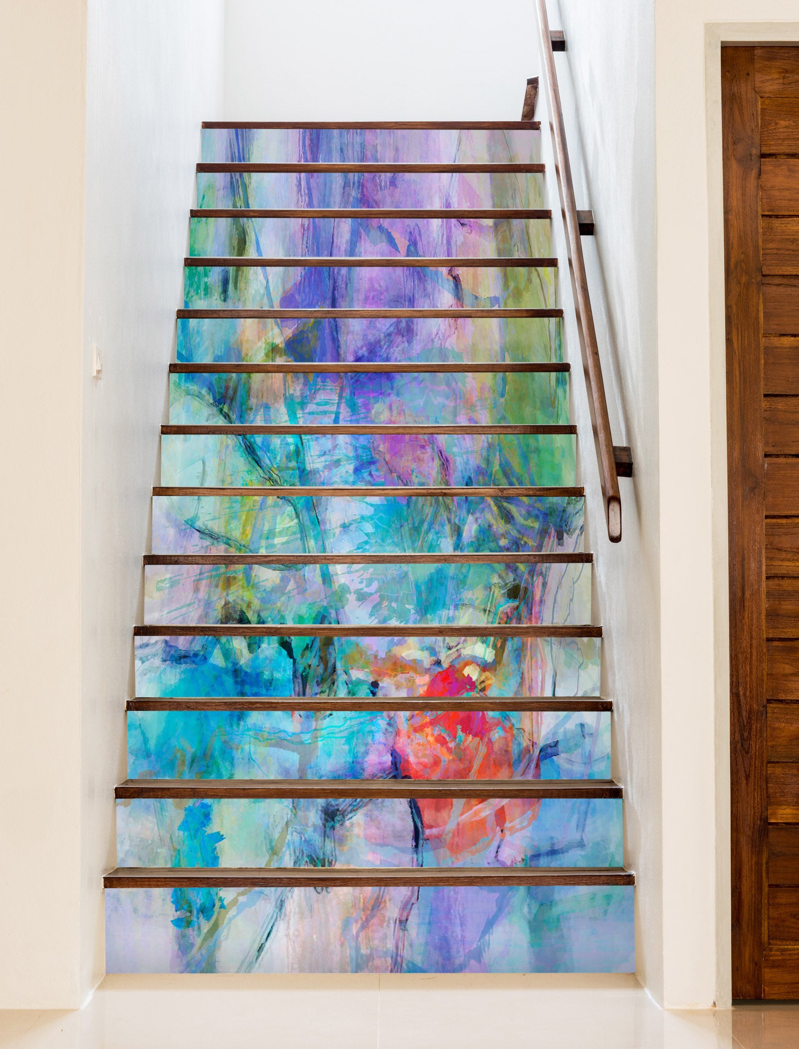 3D Watercolor Pigment 104200 Michael Tienhaara Stair Risers