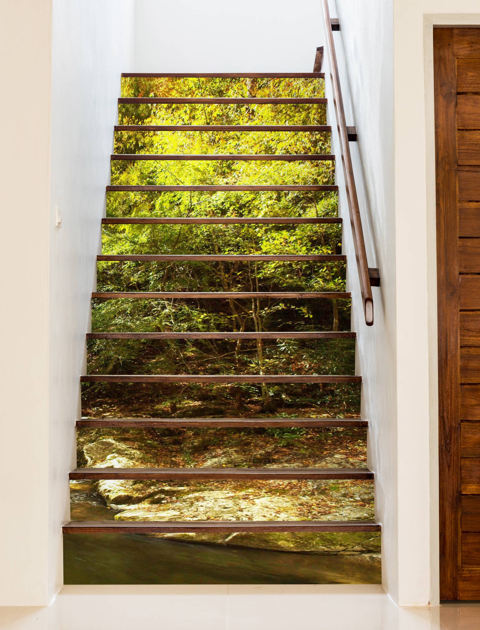 3D Grove Stream 101108 Kathy Barefield Stair Risers