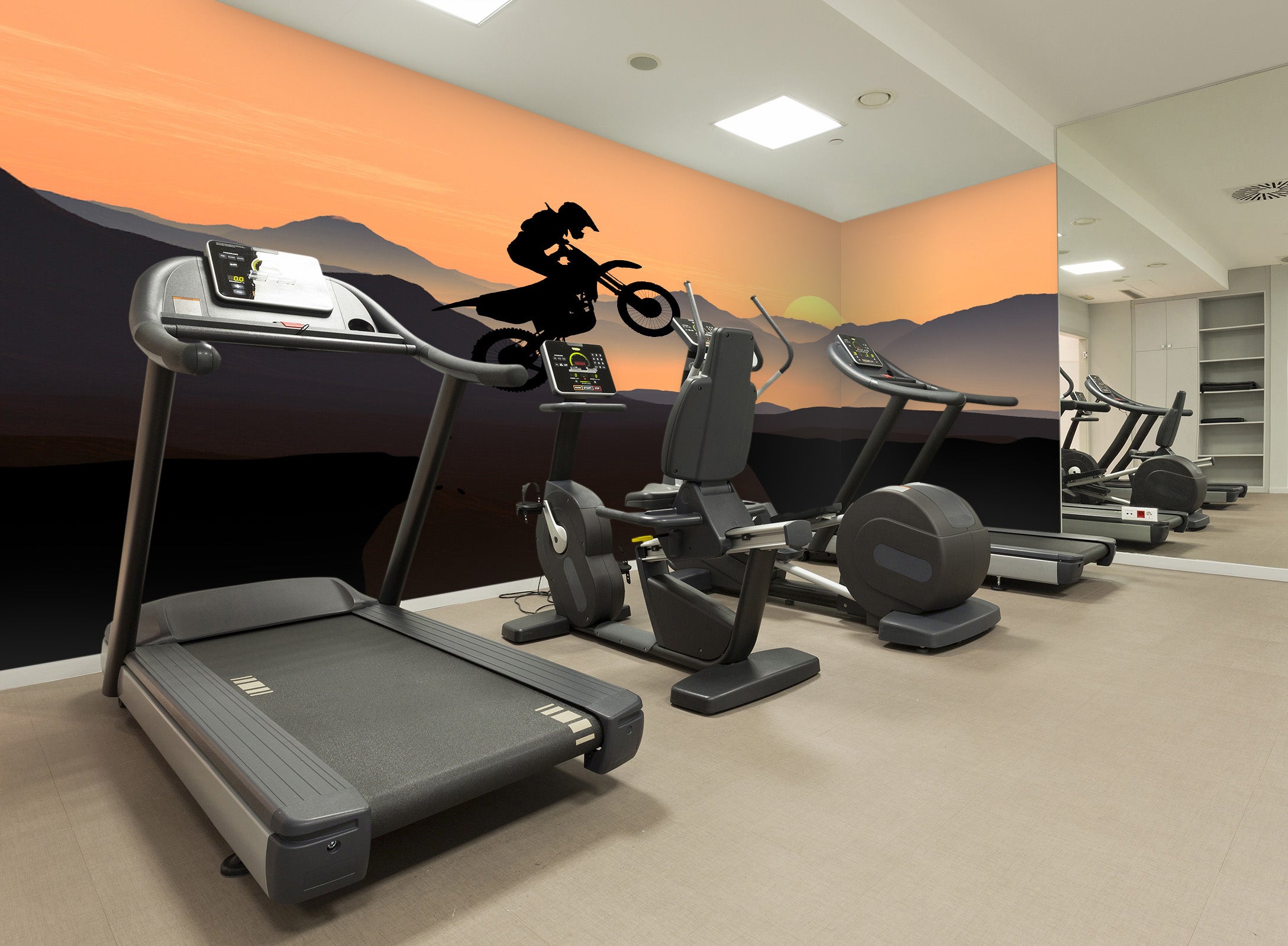 3D Morning Exercise 213 Wall Murals