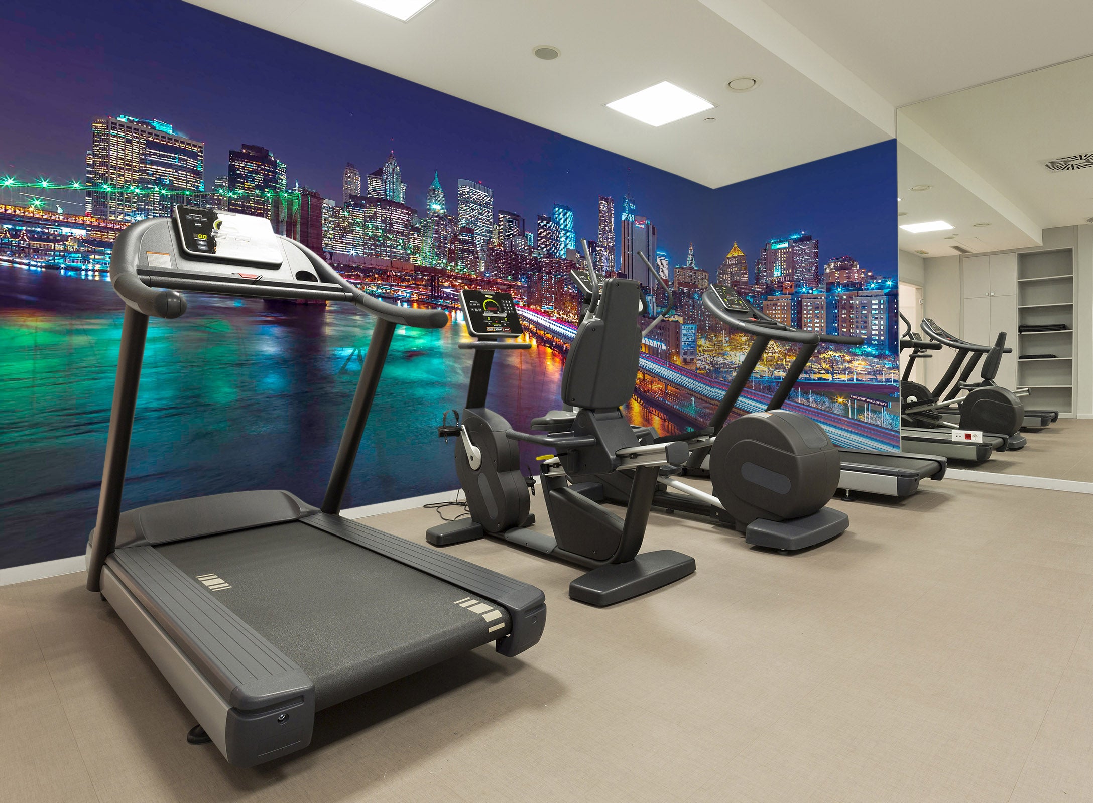 3D River Lights 1407 Assaf Frank Wall Mural Wall Murals