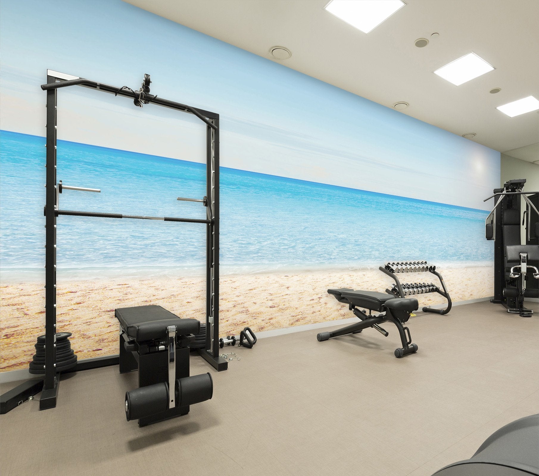 3D Beach Wave 062 Wall Murals Wallpaper AJ Wallpaper 2