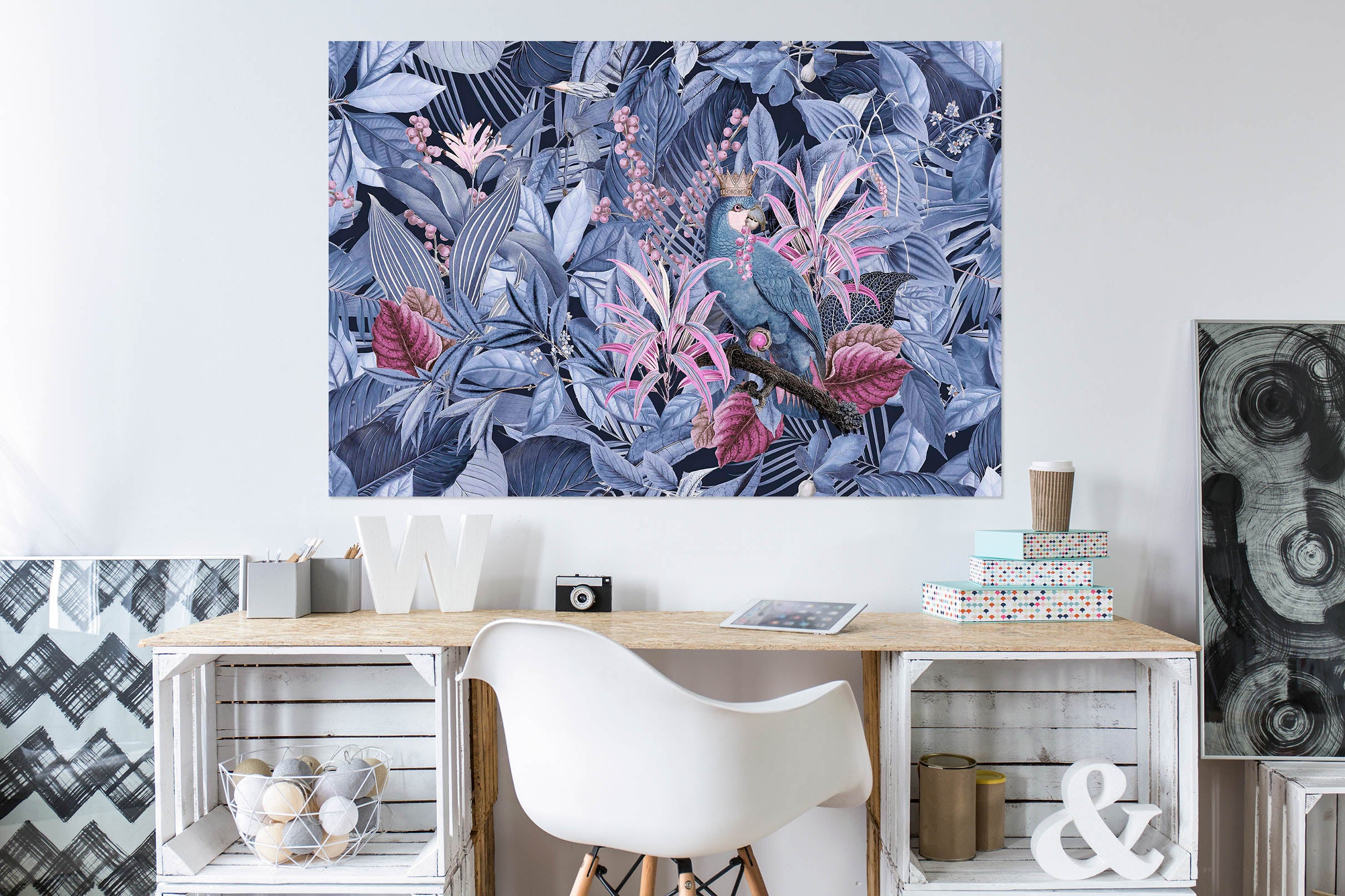 3D Night Forest 104 Andrea haase Wall Sticker