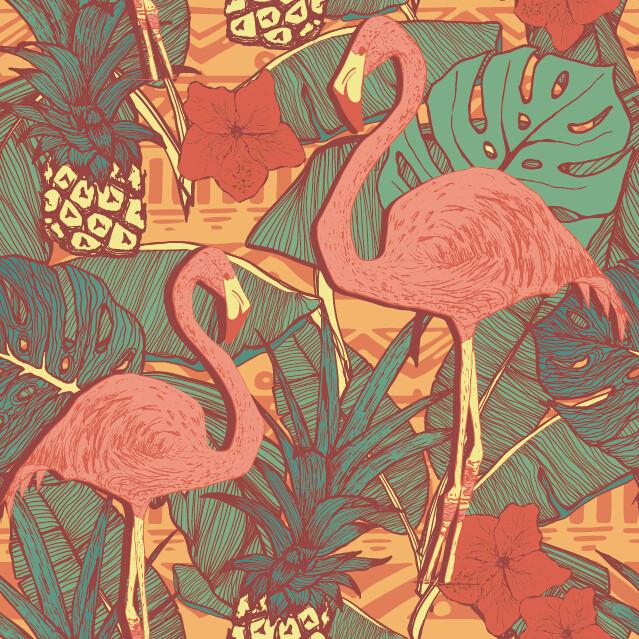 3D Red Ostrich 34 Wallpaper AJ Wallpaper 2