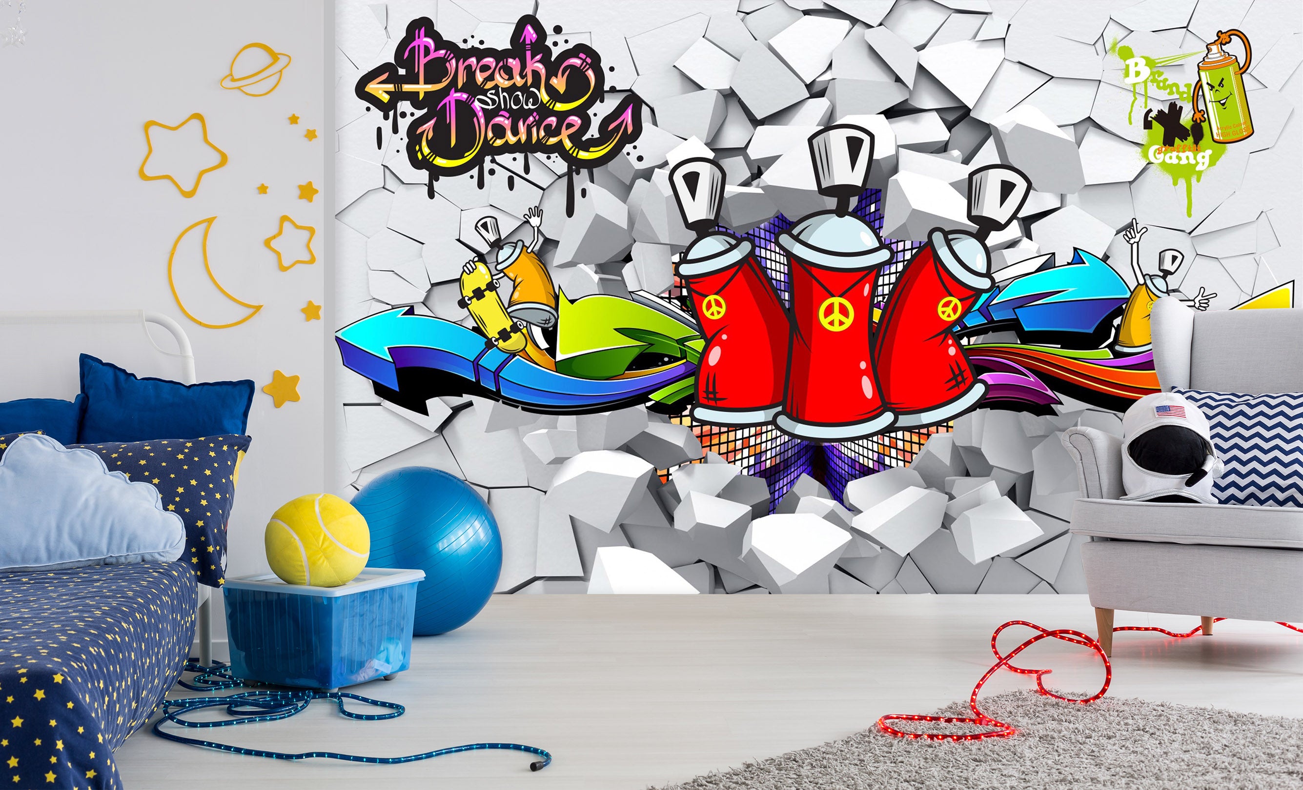 3D Cola Bottle 1615 Wall Murals