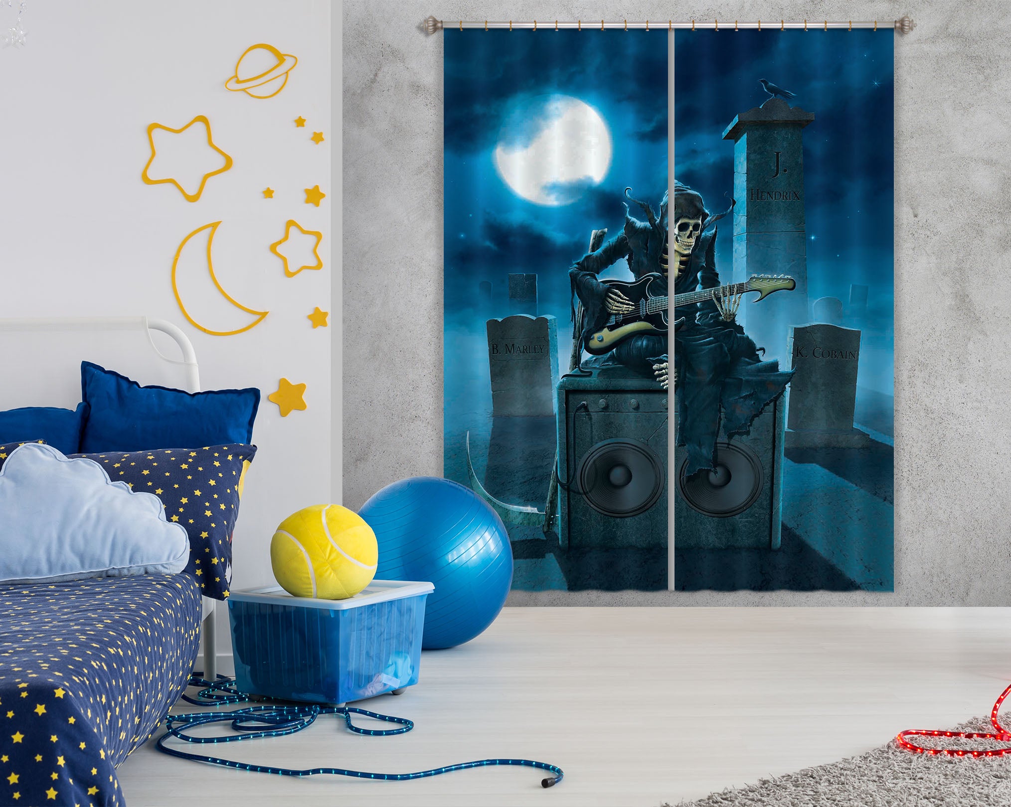 3D Tribute 086 Vincent Hie Curtain Curtains Drapes