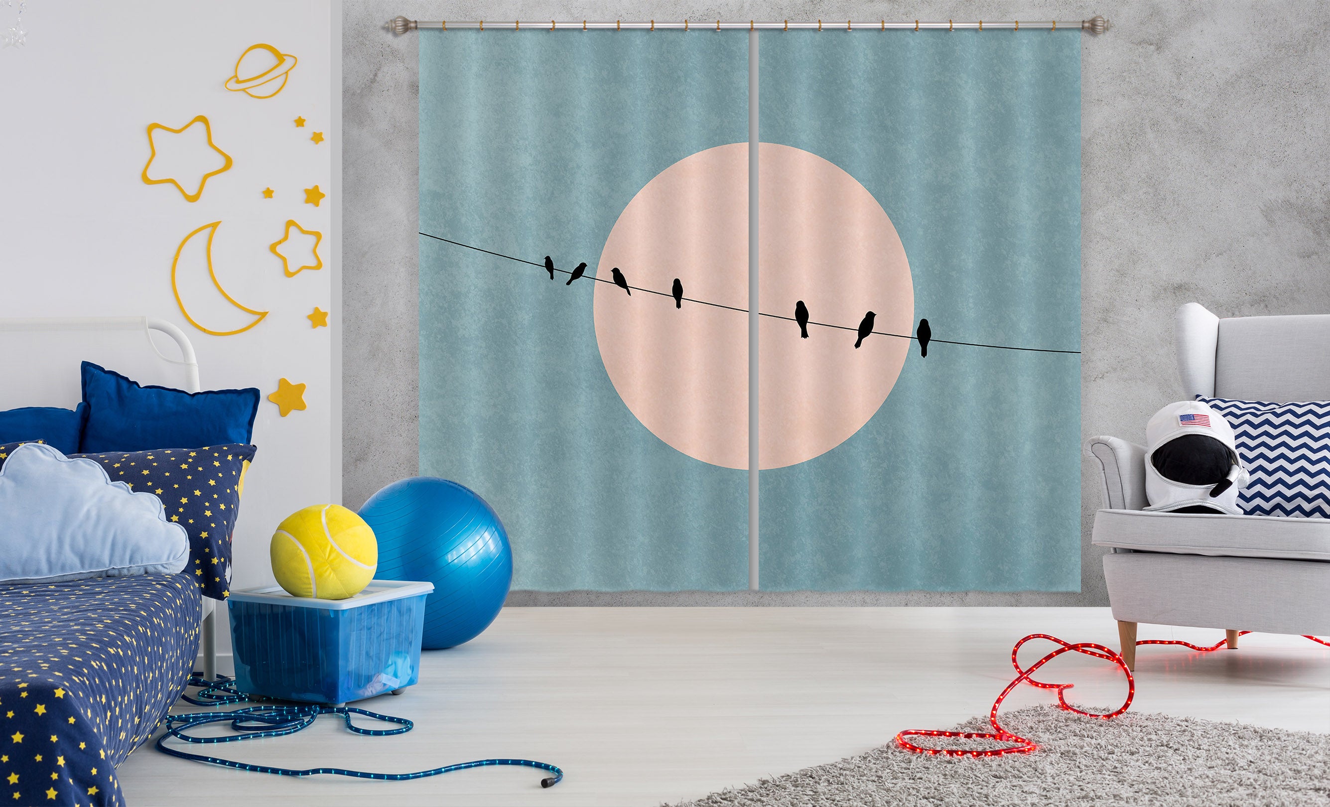 3D The Beauty Of Silence 057 Boris Draschoff Curtain Curtains Drapes