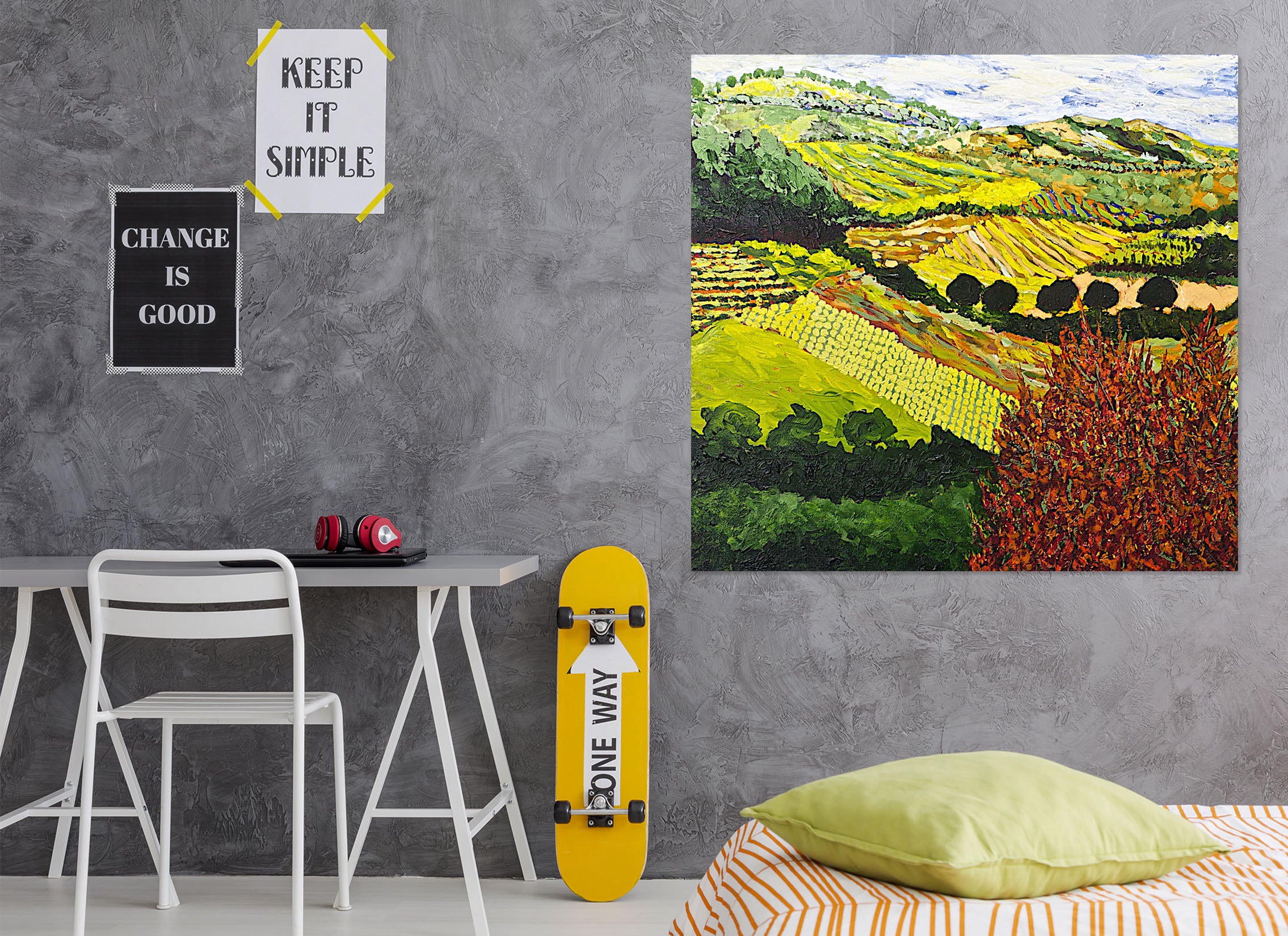 3D Flowers Everywhere 125 Allan P. Friedlander Wall Sticker