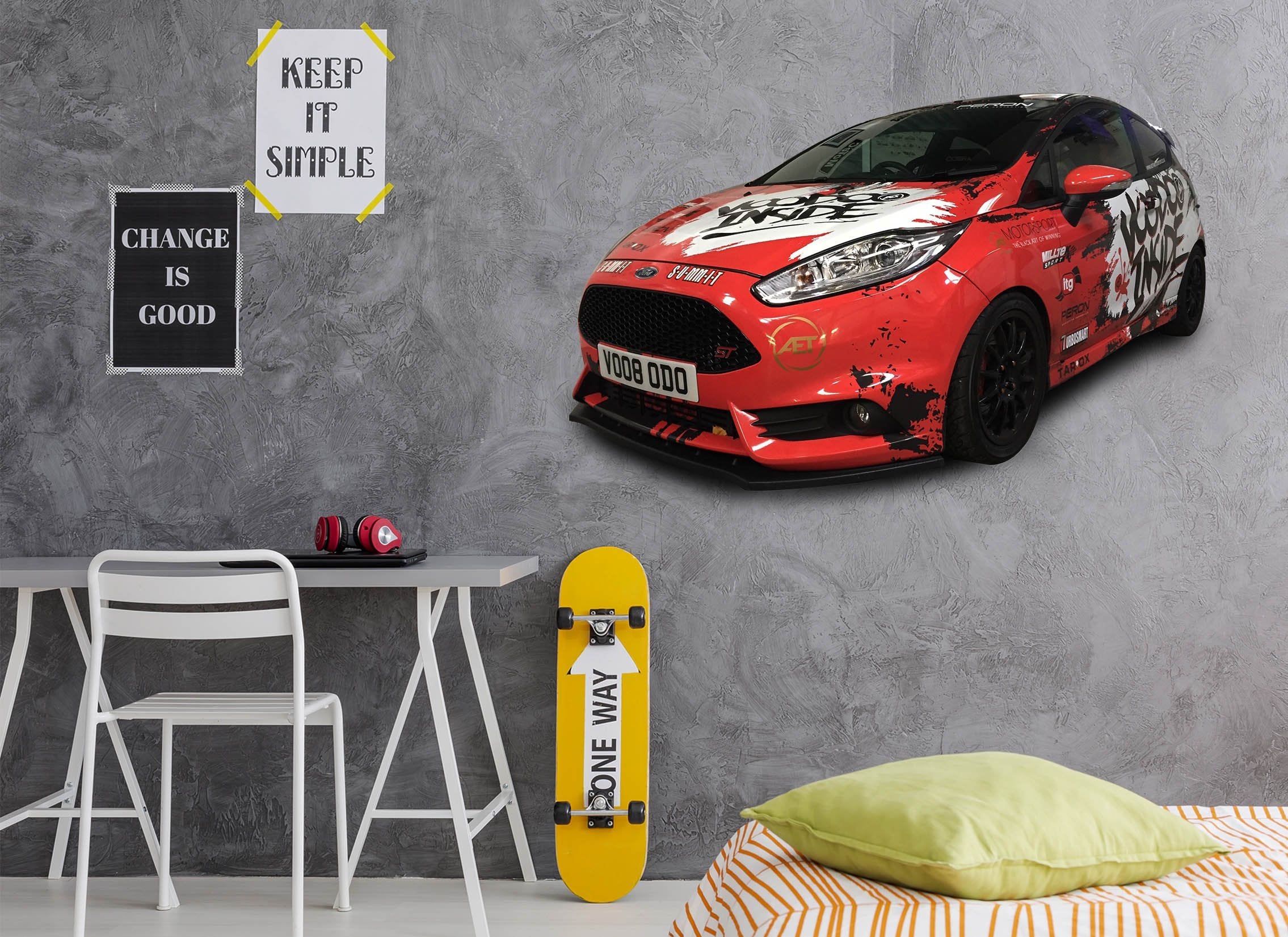 3D Ford Fiesta 181 Vehicles Wallpaper AJ Wallpaper