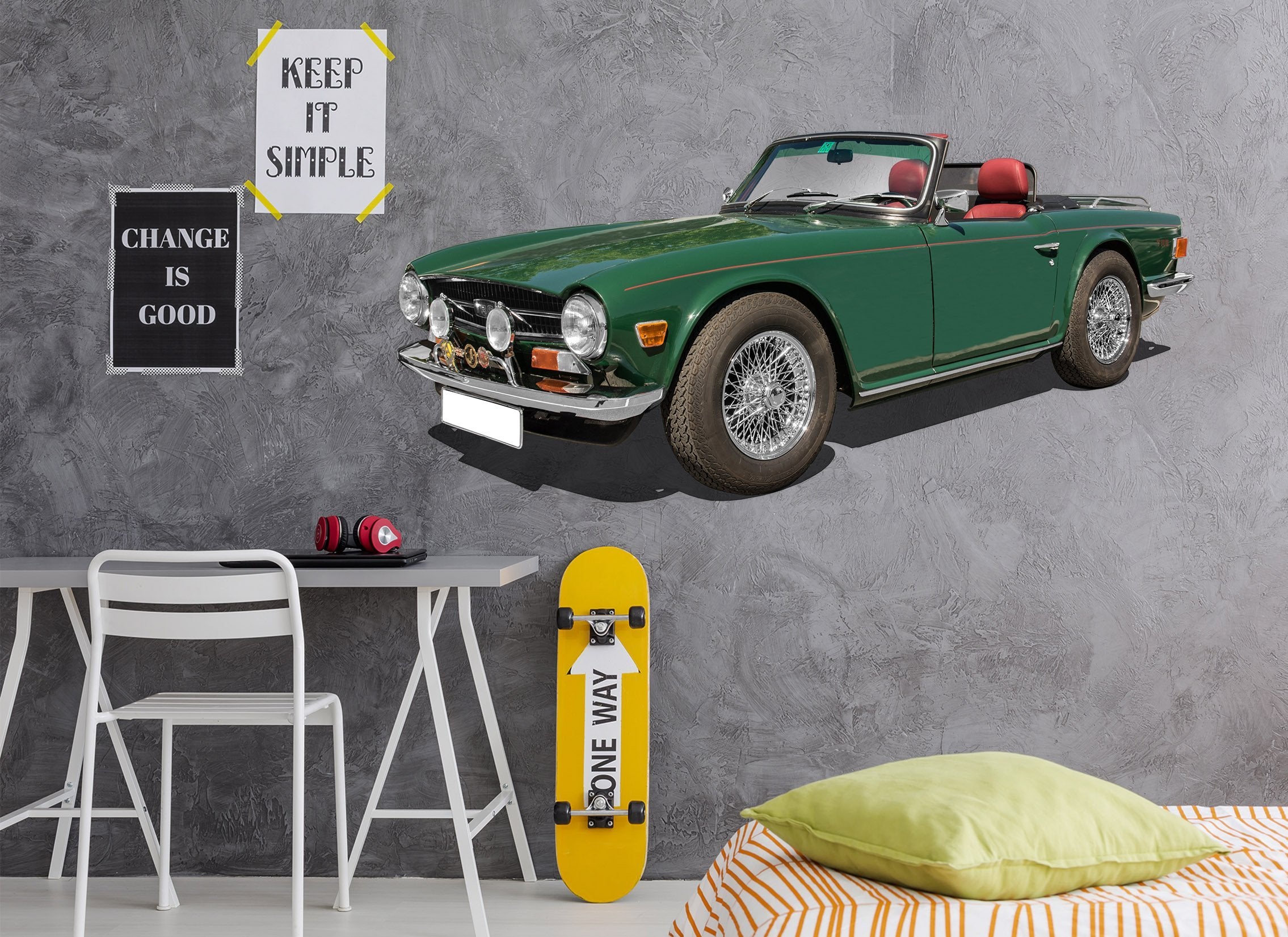 3D Triumph Motor Company 0252 Vehicles Wallpaper AJ Wallpaper