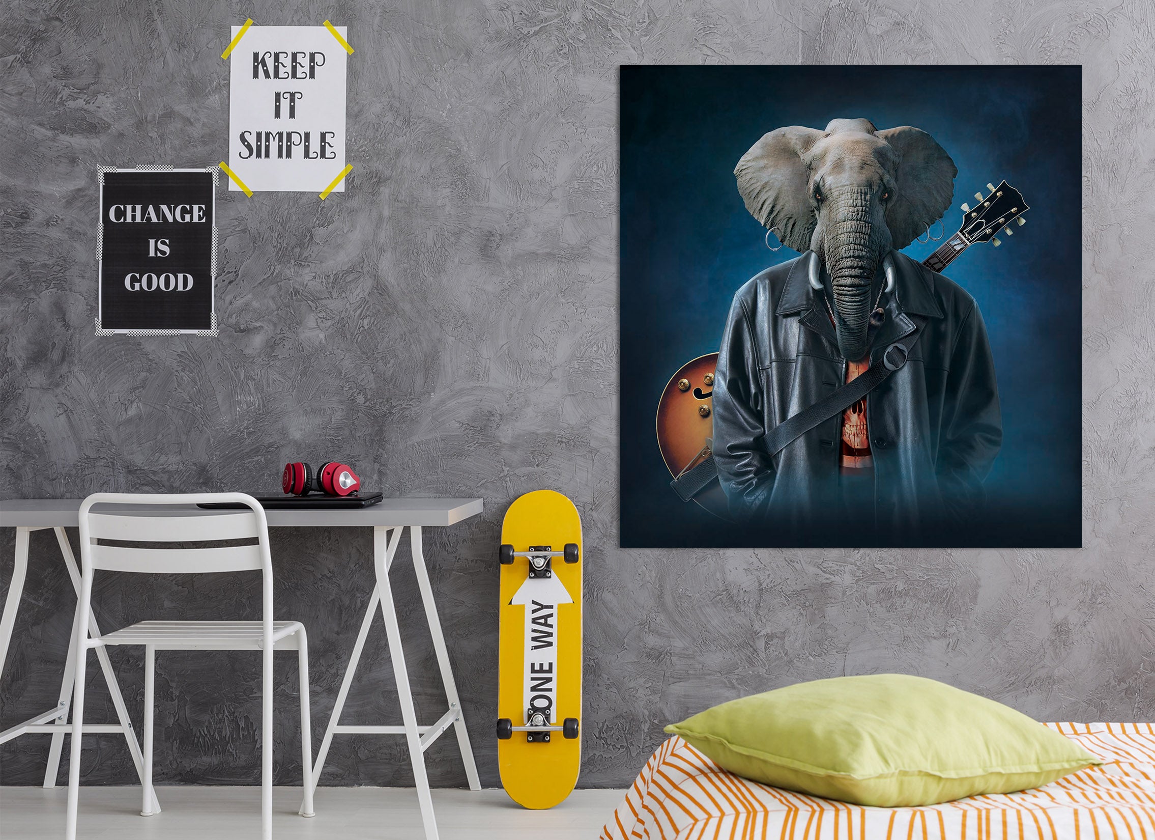 3D Elephice Cooper 036 Vincent Hie Wall Sticker