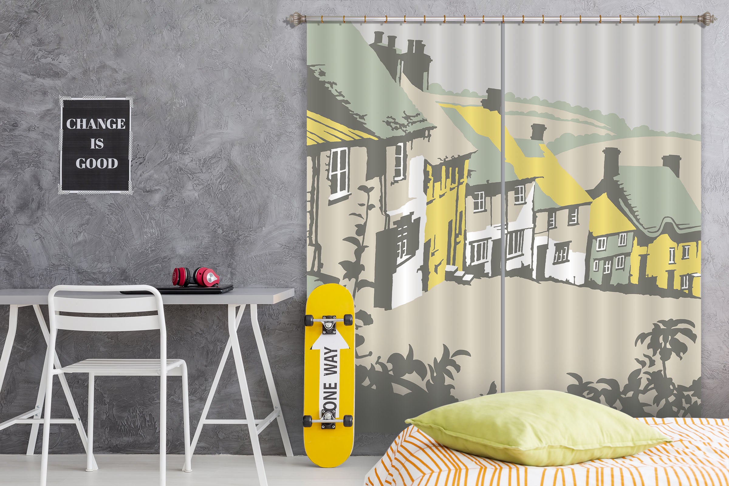 3D Shaftesbury 146 Steve Read Curtain Curtains Drapes