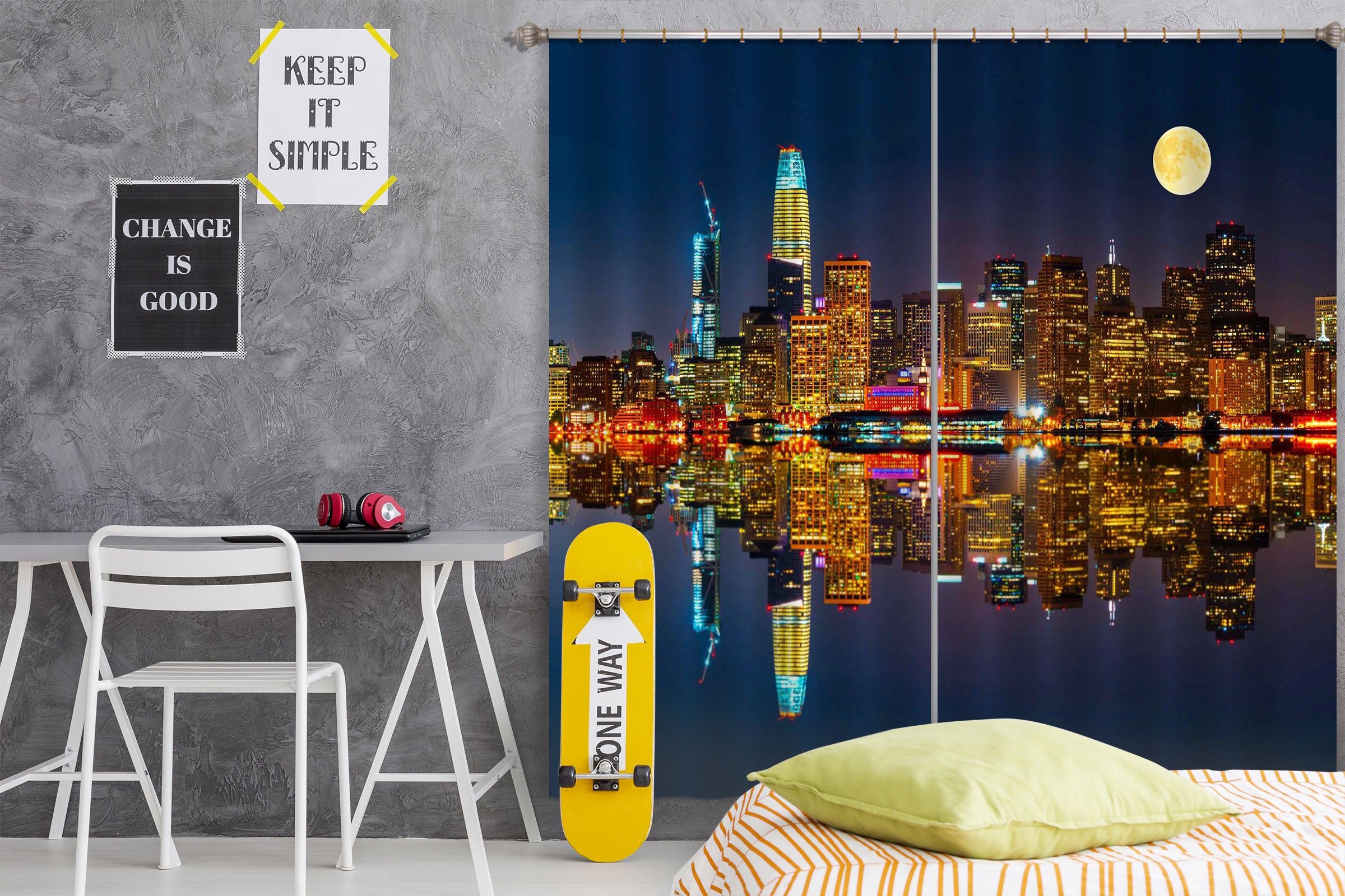 3D Wanjia Lighting 187 Marco Carmassi Curtain Curtains Drapes