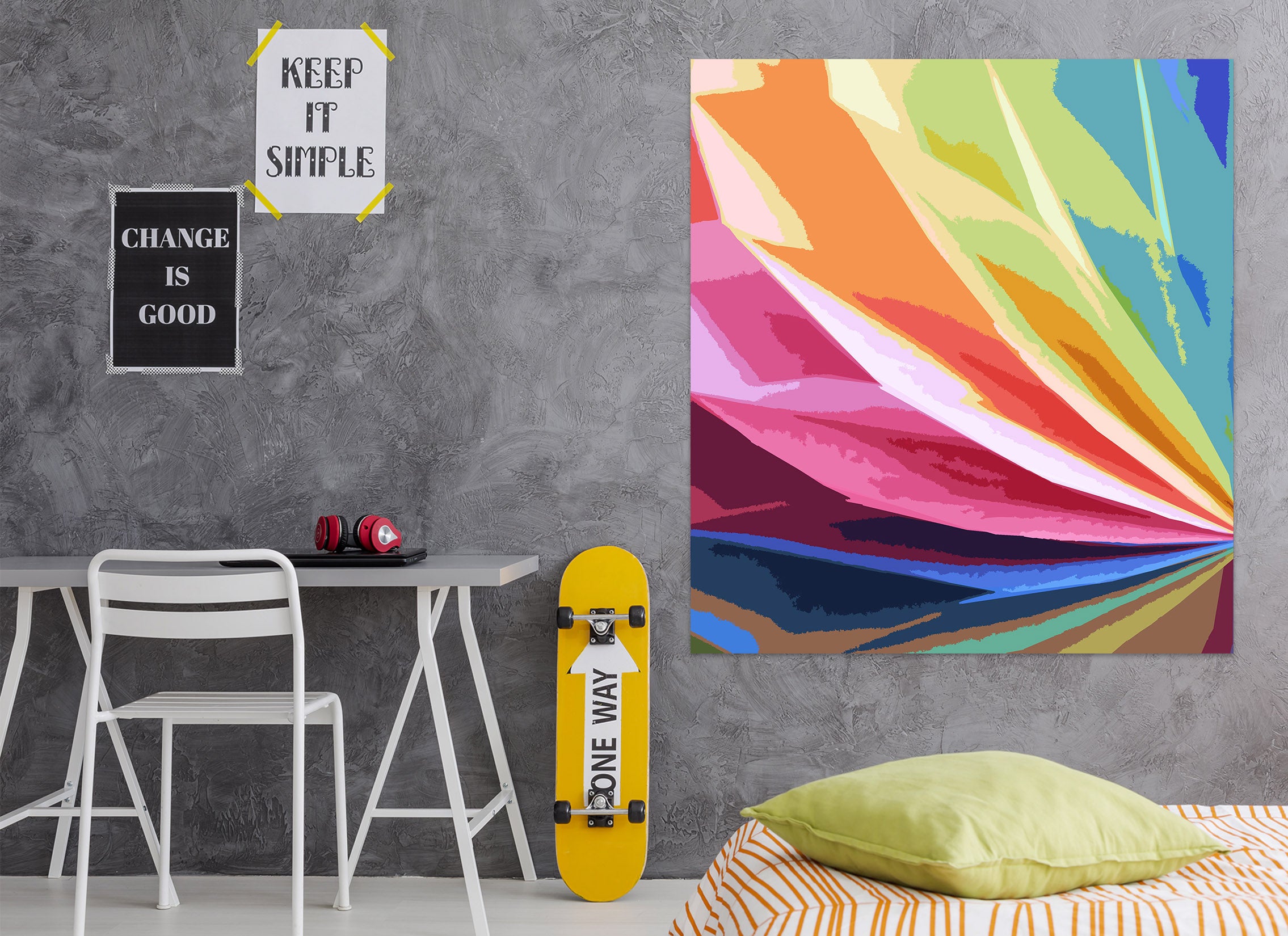 3D Colored 71127 Shandra Smith Wall Sticker