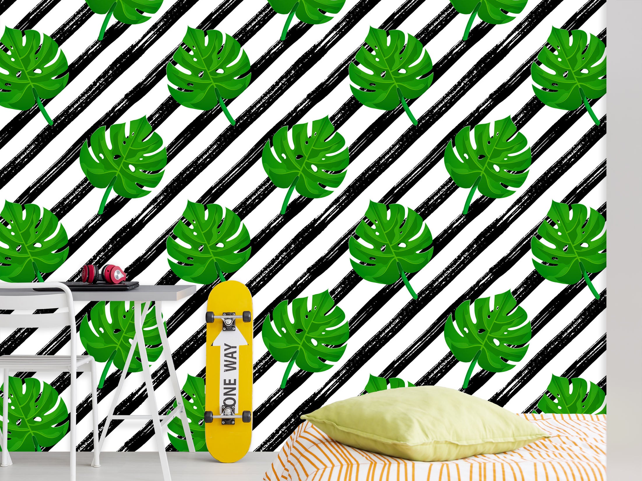 3D Leaves 57098 Wall Murals