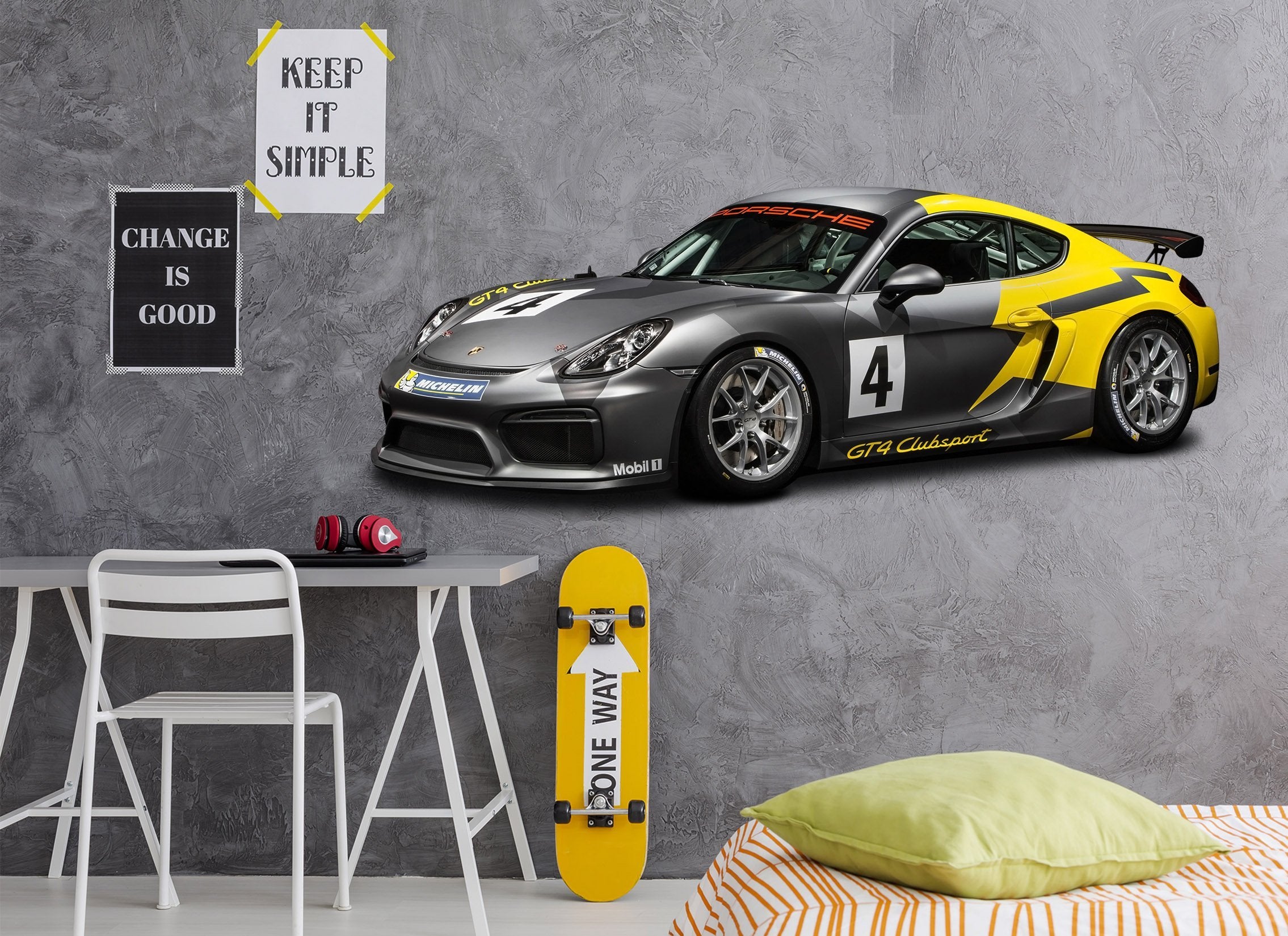 3D Sport Car BLACK 0226 Vehicles Wallpaper AJ Wallpaper