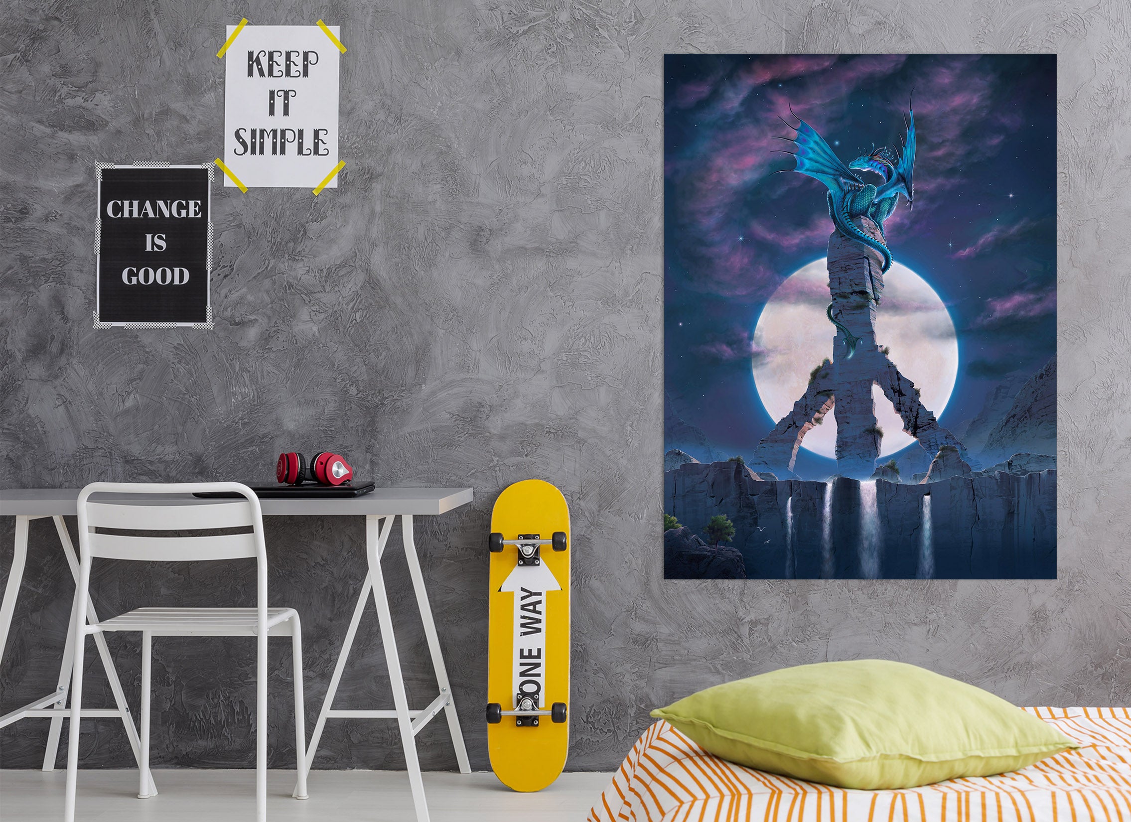 3D Peace Dragon Def 059 Vincent Hie Wall Sticker