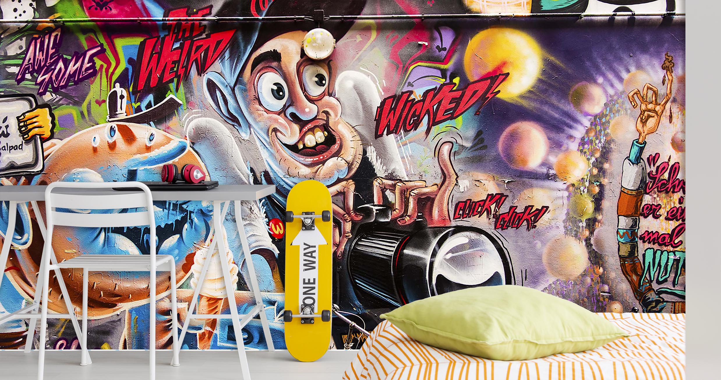 3D Graffiti Wall Painting 144 Wall Murals Wallpaper AJ Wallpaper 2