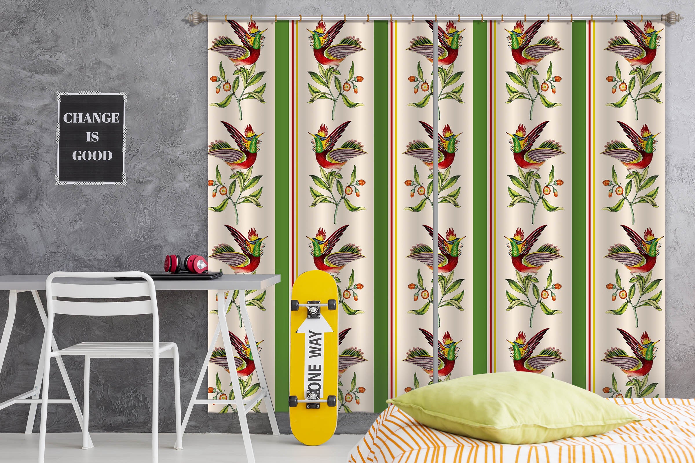 3D Abstract Dance 175 Uta Naumann Curtain Curtains Drapes