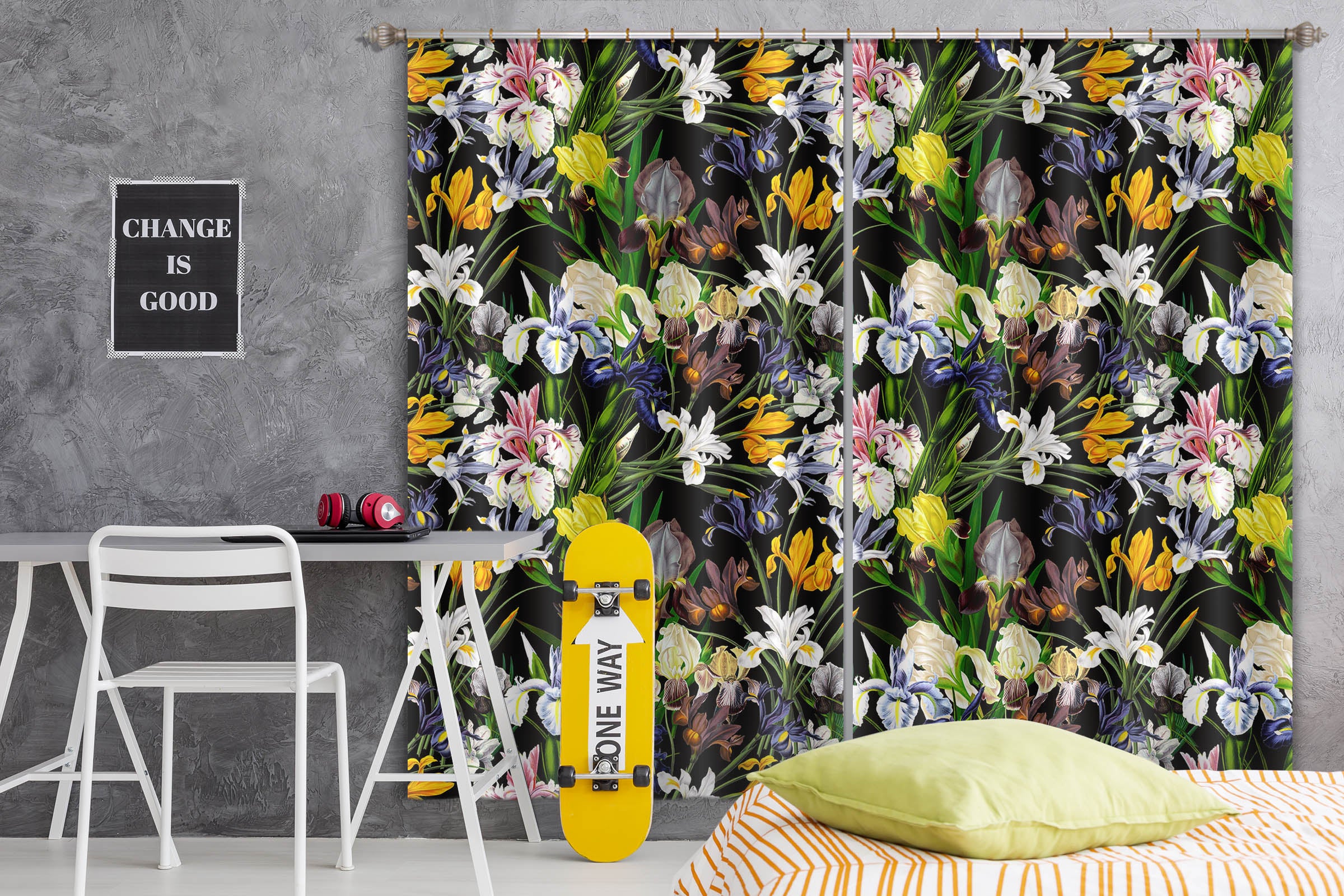 3D Beautiful Garden 176 Uta Naumann Curtain Curtains Drapes