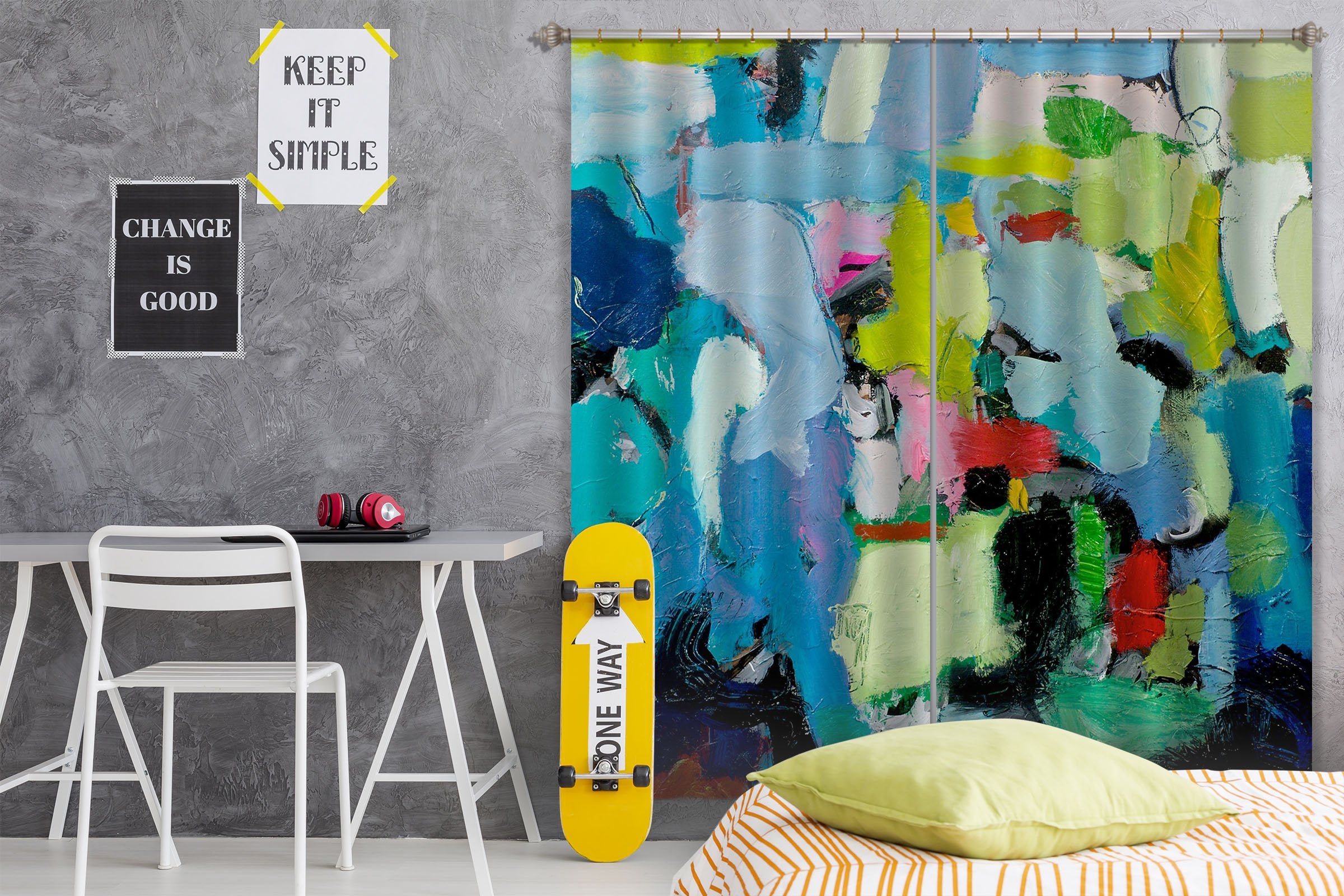 3D Abstract Art 174 Allan P. Friedlander Curtain Curtains Drapes Wallpaper AJ Wallpaper