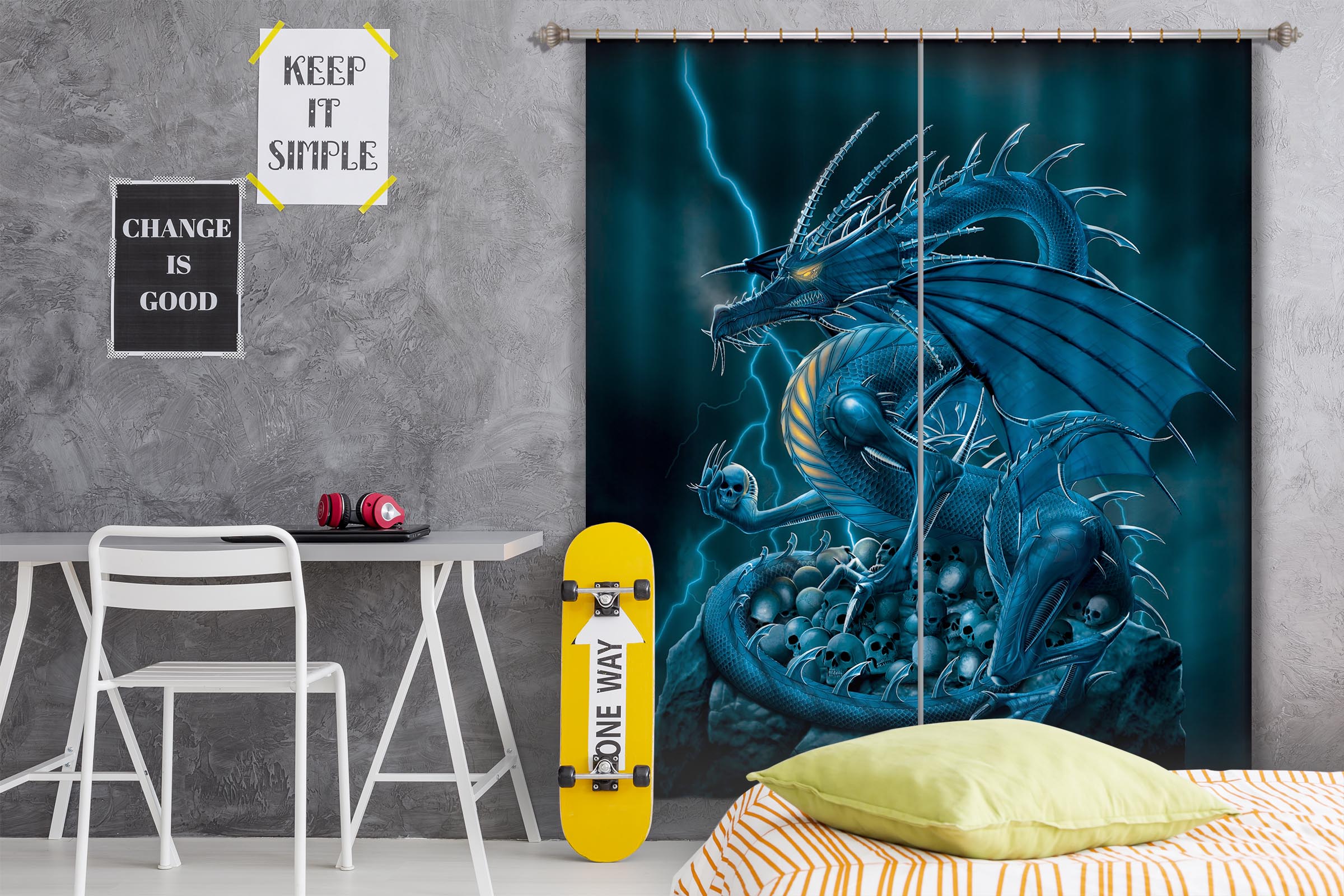 3D Comollon 005 Vincent Hie Curtain Curtains Drapes