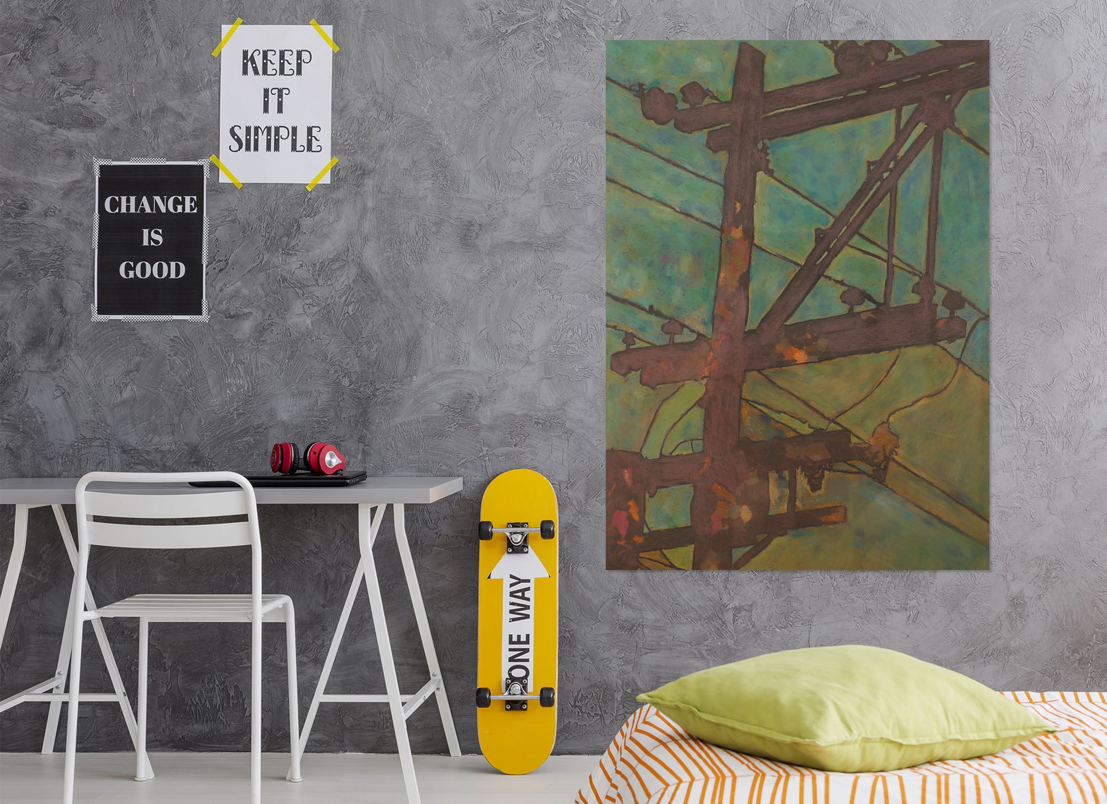 3D Cool Evening 283 Allan P. Friedlander Wall Sticker