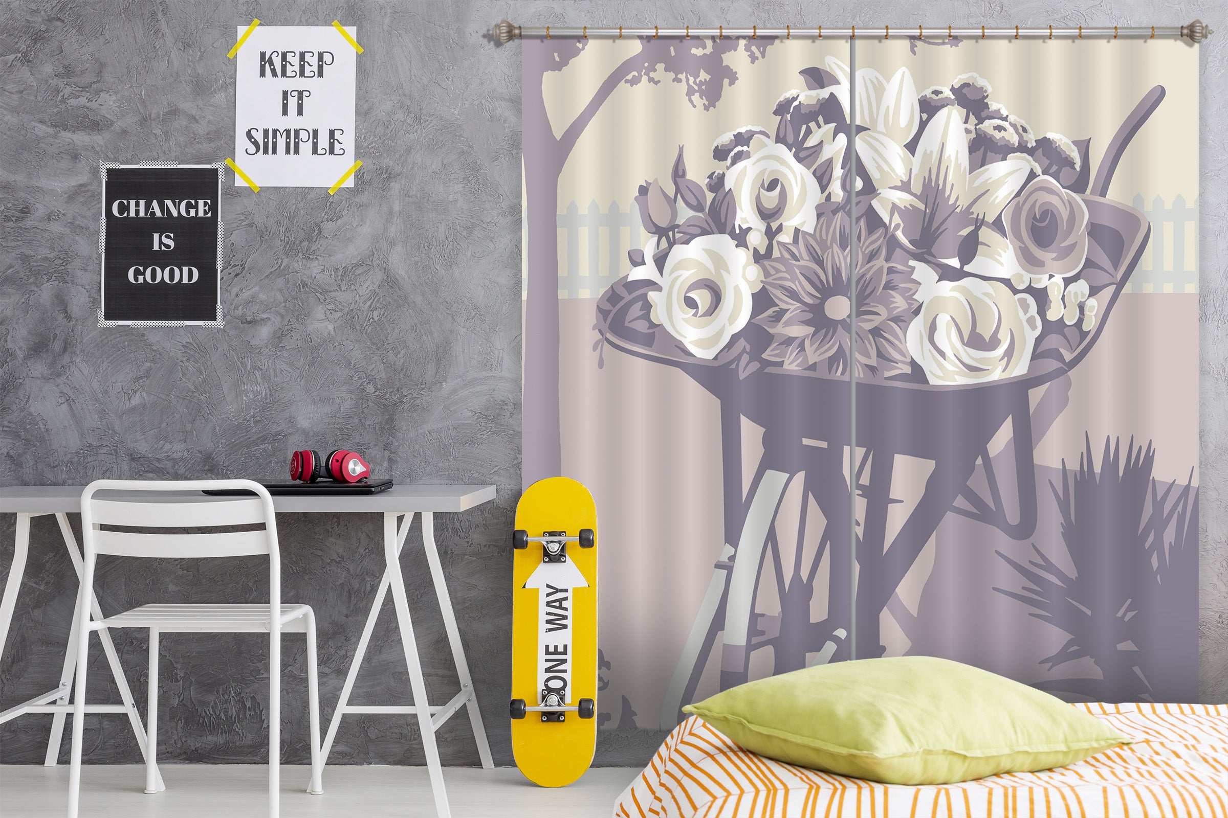 3D Chelsea Flower Show 043 Steve Read Curtain Curtains Drapes