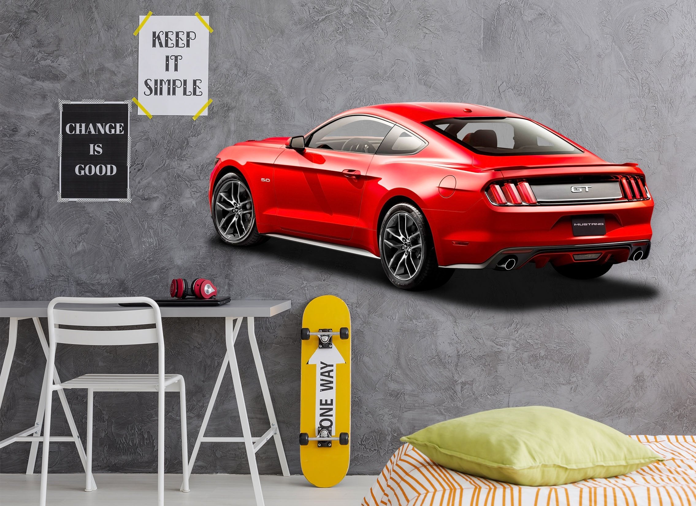 3D Mustang GT 0318 Vehicles Wallpaper AJ Wallpaper