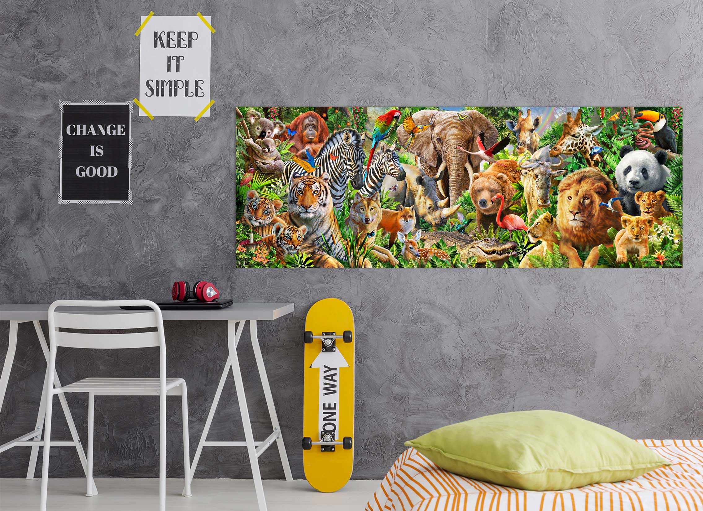 3D Animal World 017 Adrian Chesterman Wall Sticker