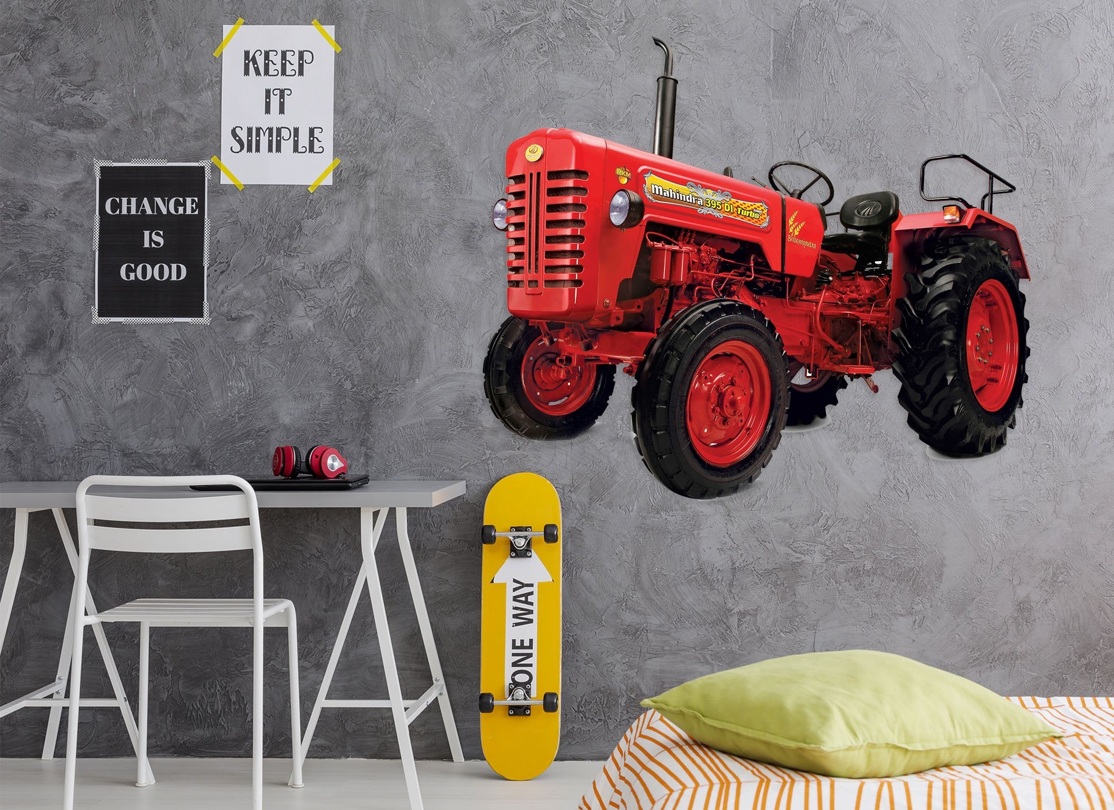 3D Tractor Head 221 Vehicles Wallpaper AJ Wallpaper