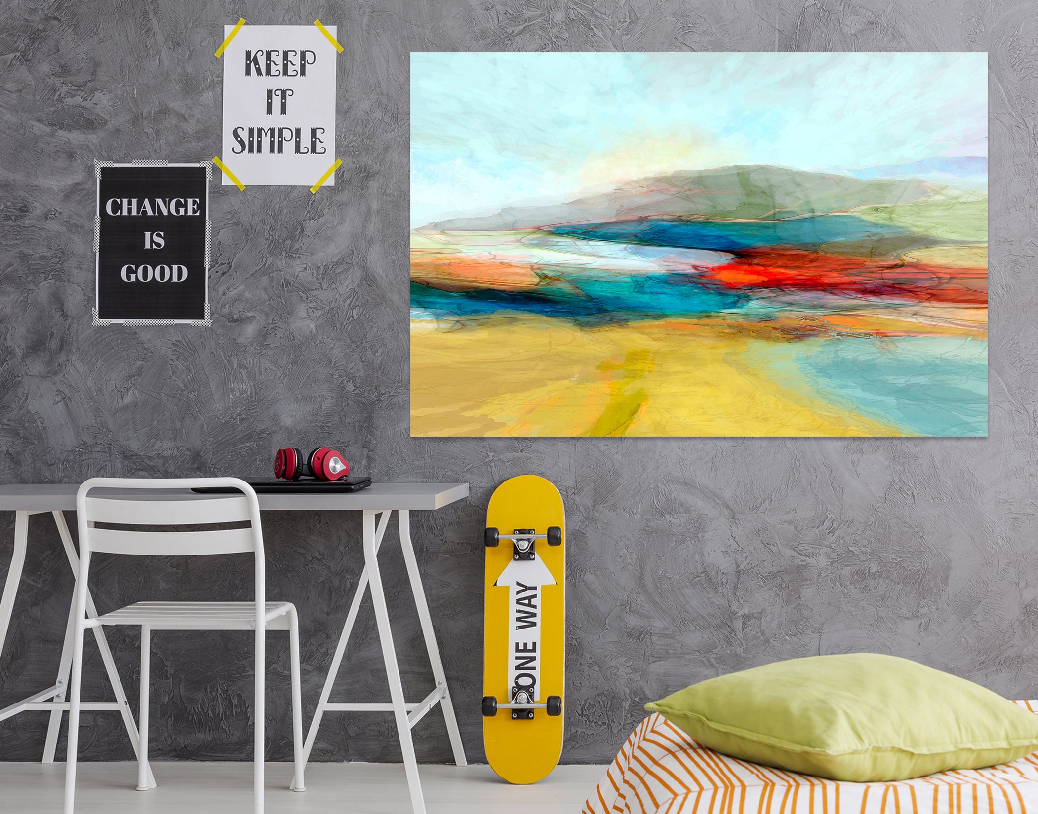 3D Color Art 047 Michael Tienhaara Wall Sticker