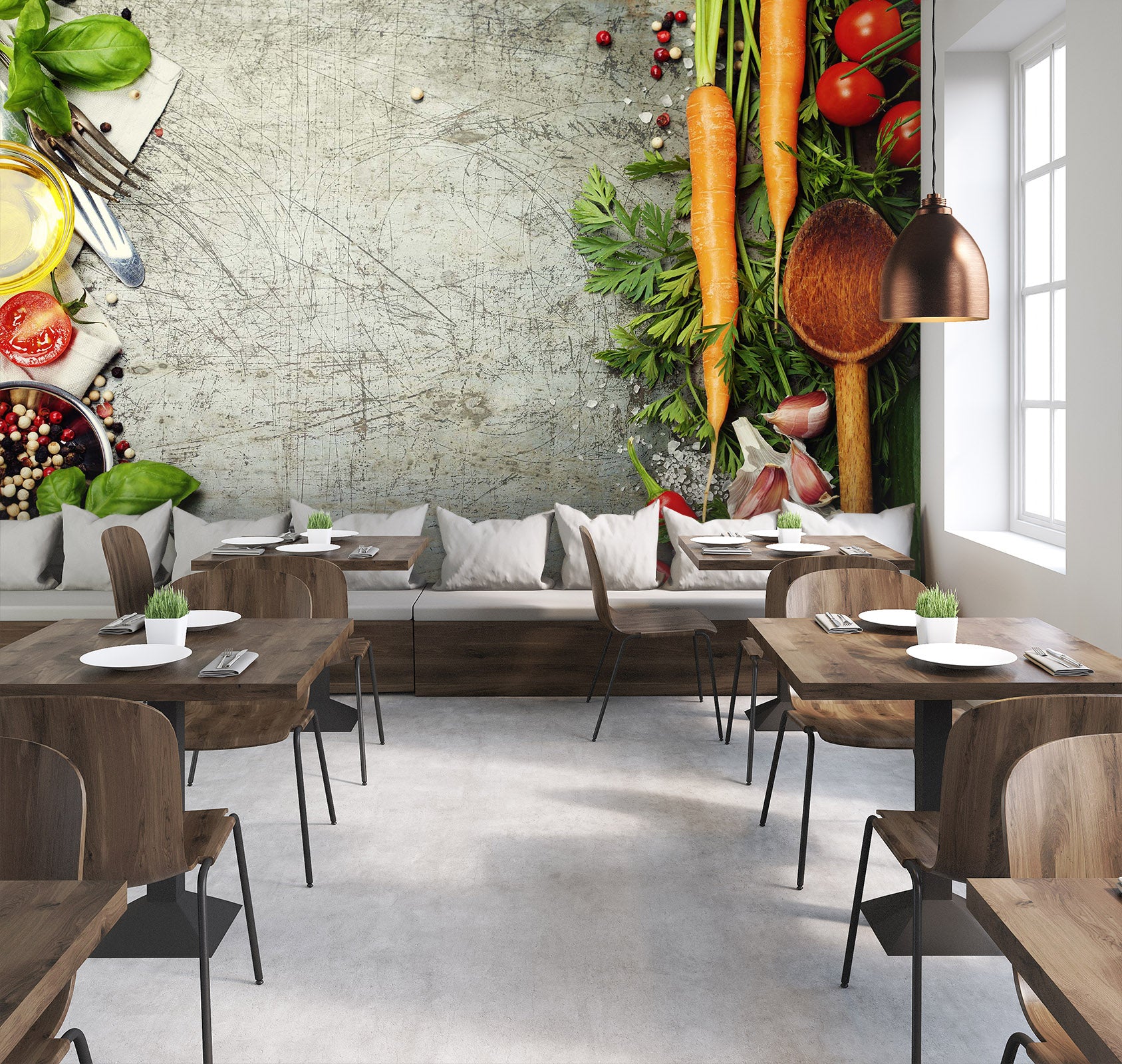 3D Fresh Carrot 336 Wall Murals