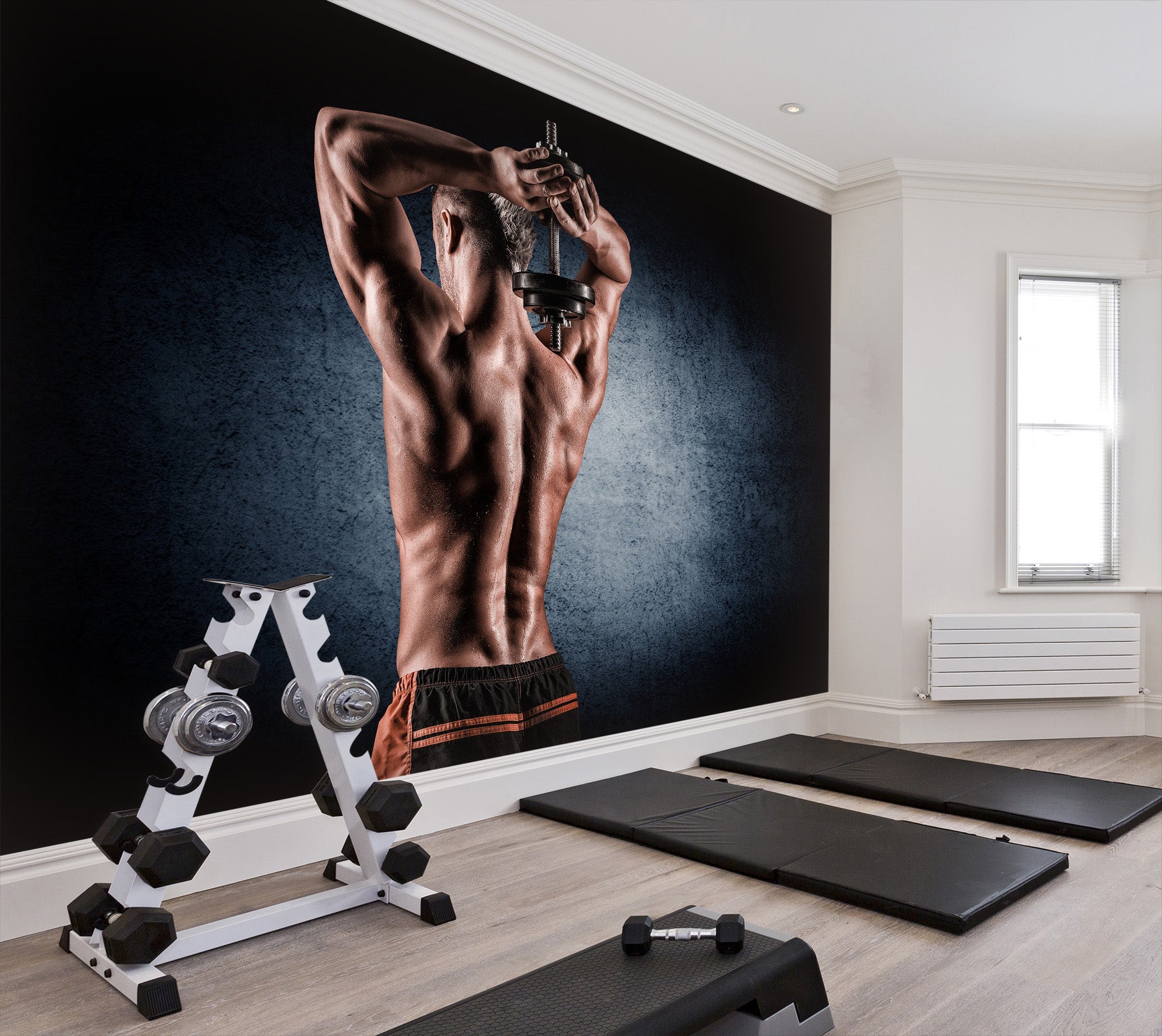 3D Boy Back 233 Wall Murals