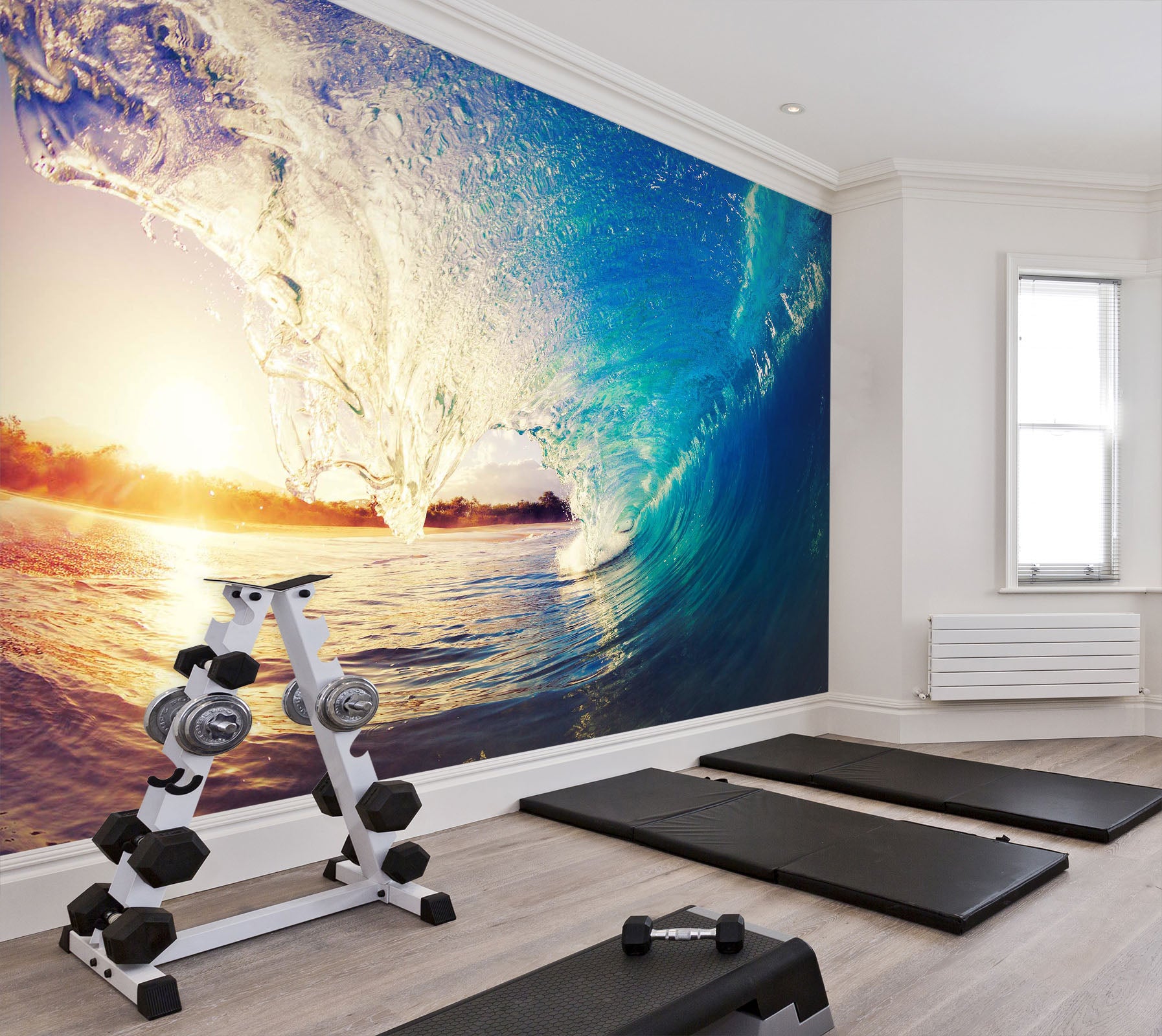3D Beautiful Waves 096 Wall Murals