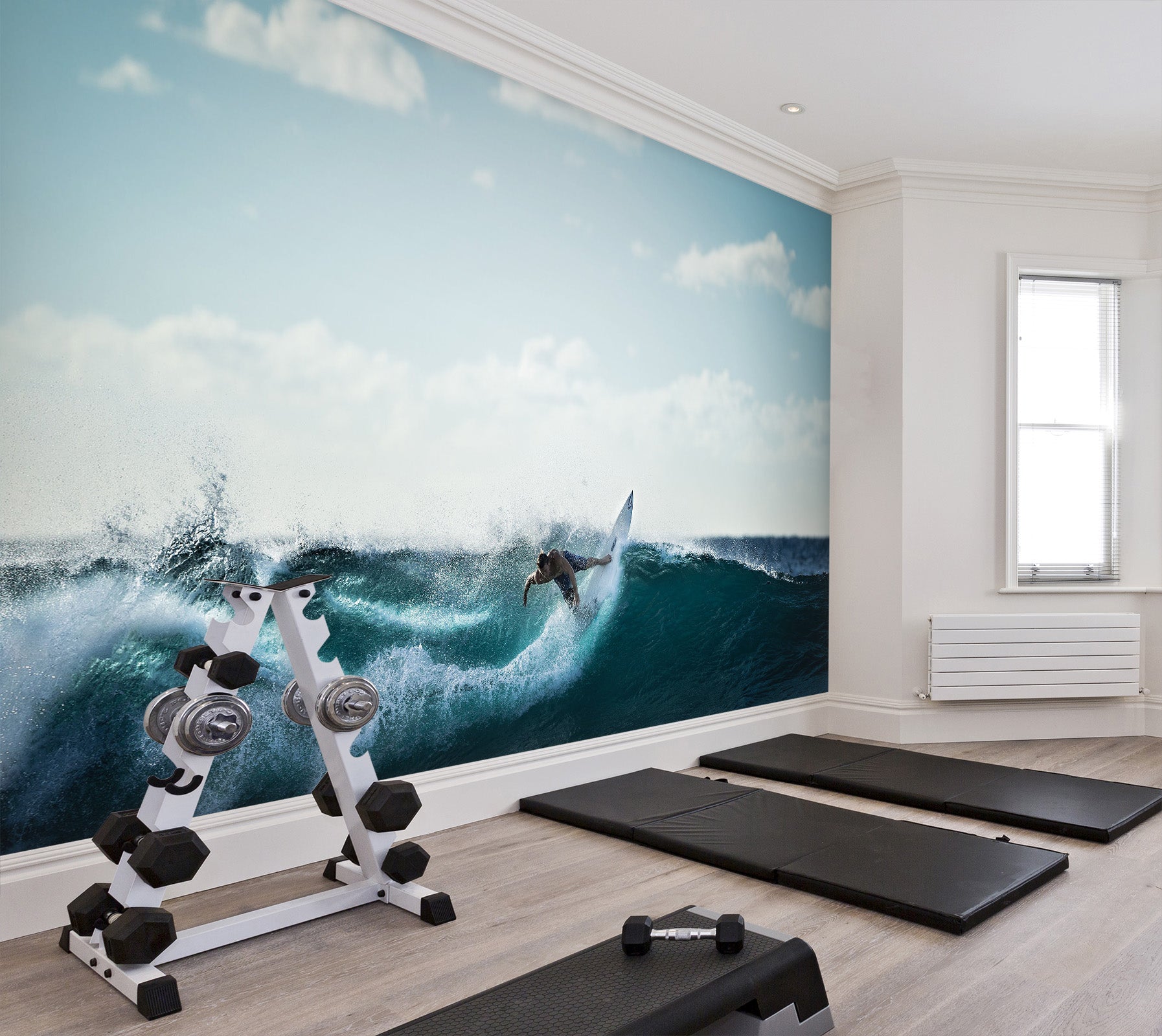 3D Sea Surfing 315 Wall Murals