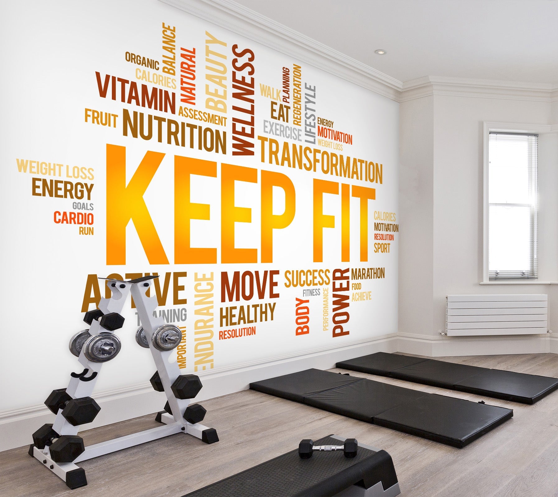 3D Keep Moving 080 Wall Murals Wallpaper AJ Wallpaper 2