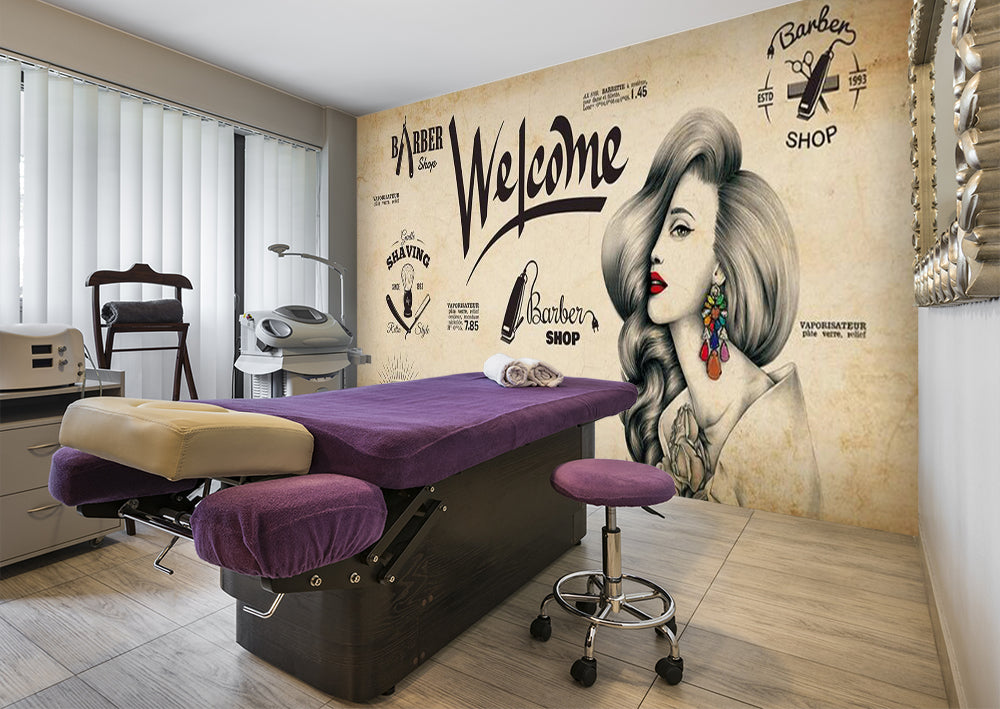 3D Blazing Red Lips 1570 Wall Murals