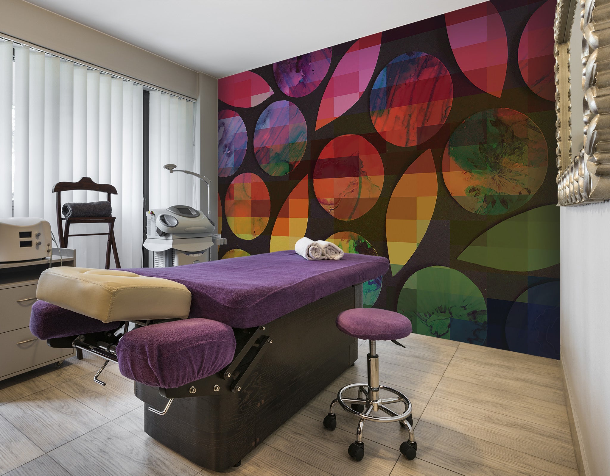 3D Color Geometry 1407 Shandra Smith Wall Mural Wall Murals