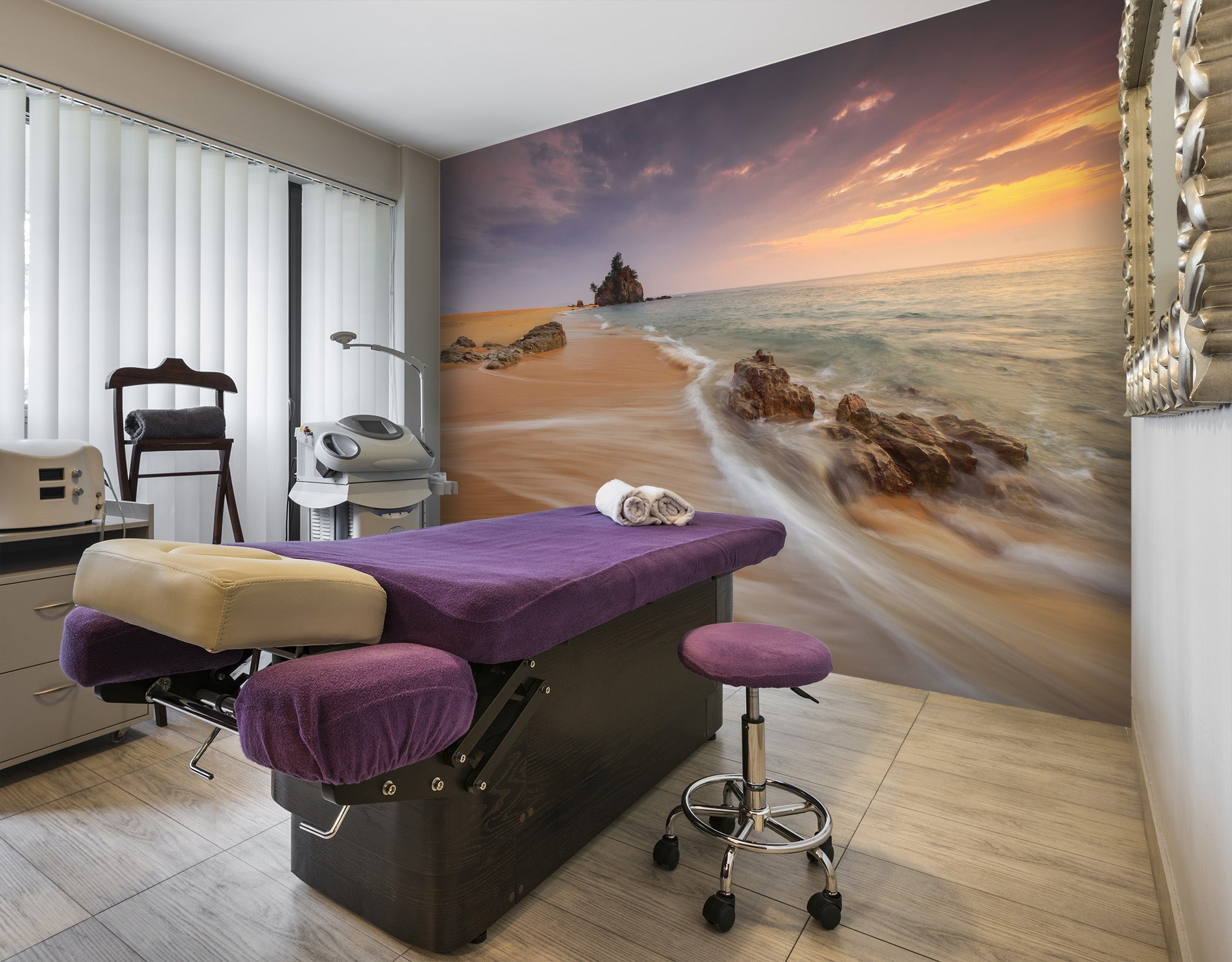 3D Sea Beach 363 Wall Murals