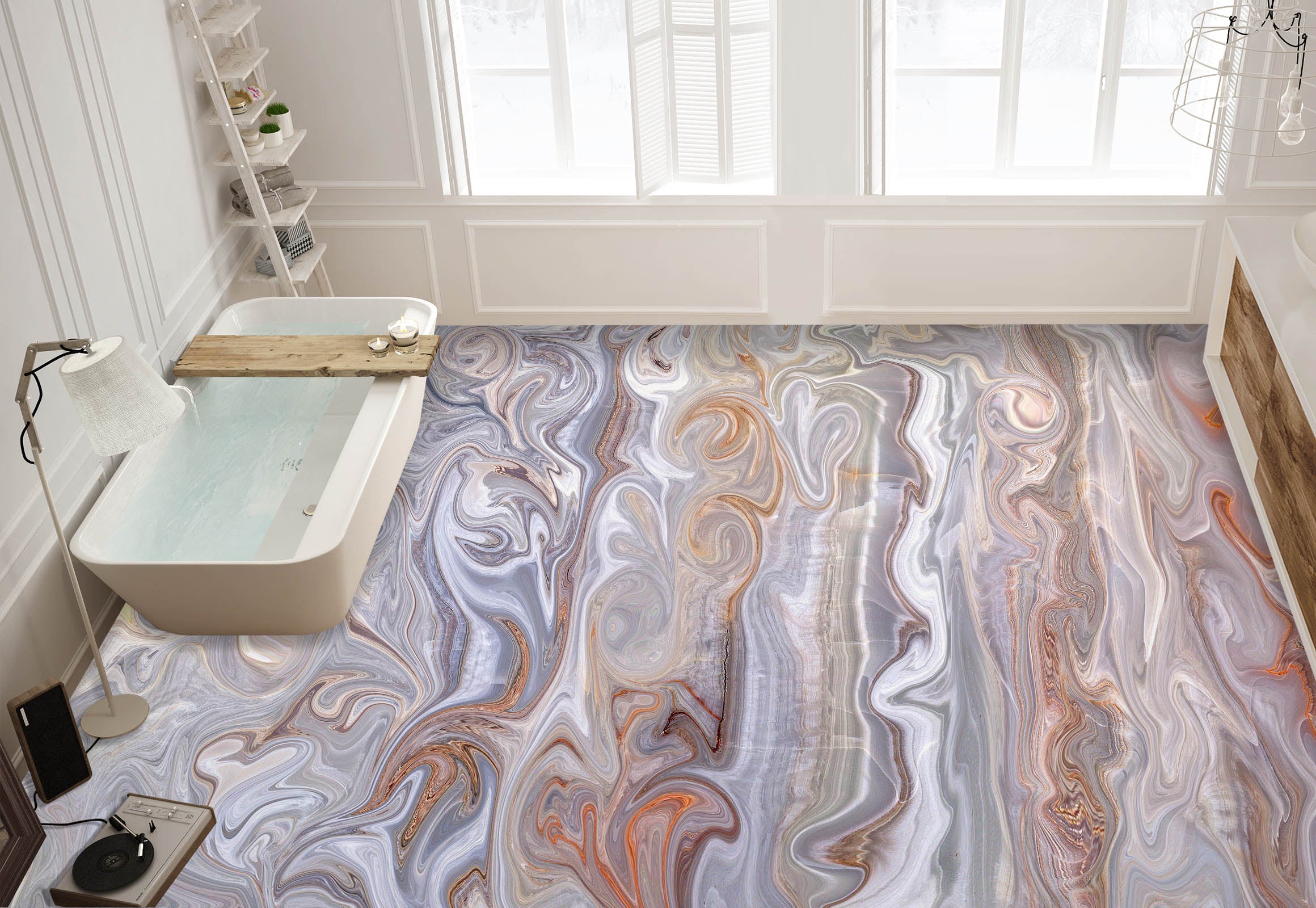 3D Abstract Noble Texture 855 Floor Mural Wallpaper Murals Rug & Mat Print Epoxy waterproof bath floor