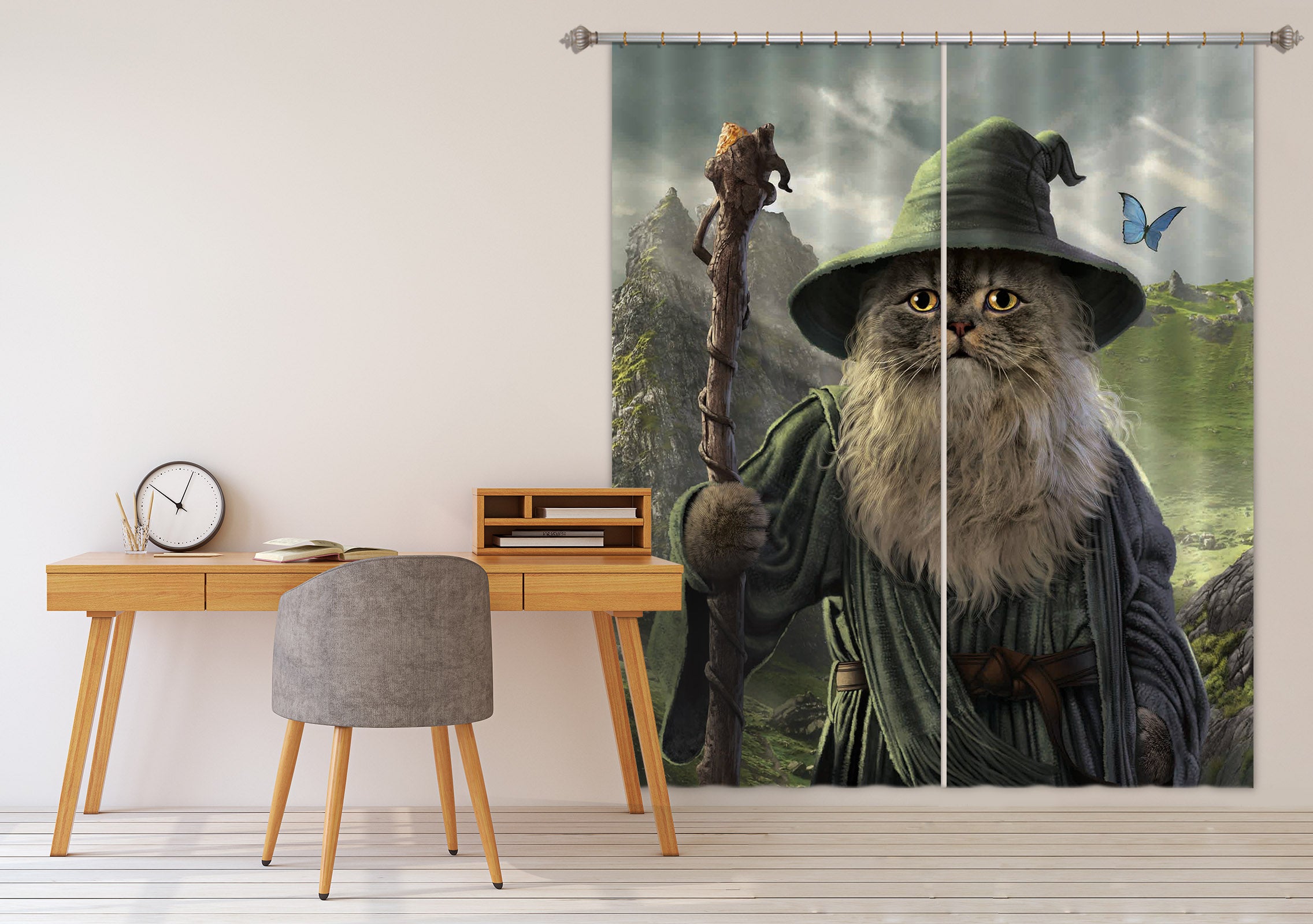 3D Catdalf Def 019 Vincent Hie Curtain Curtains Drapes