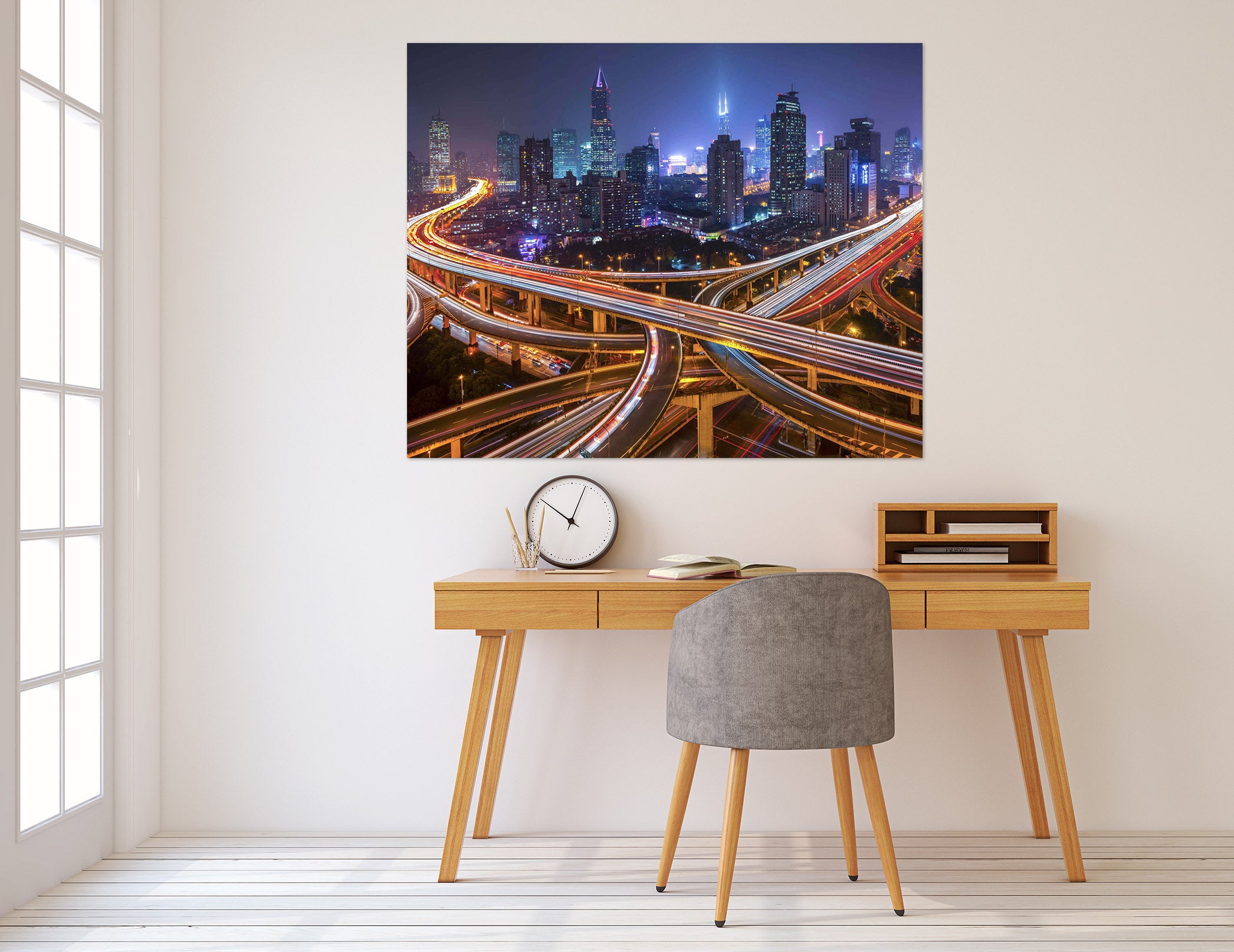 3D Lights Street 127 Marco Carmassi Wall Sticker