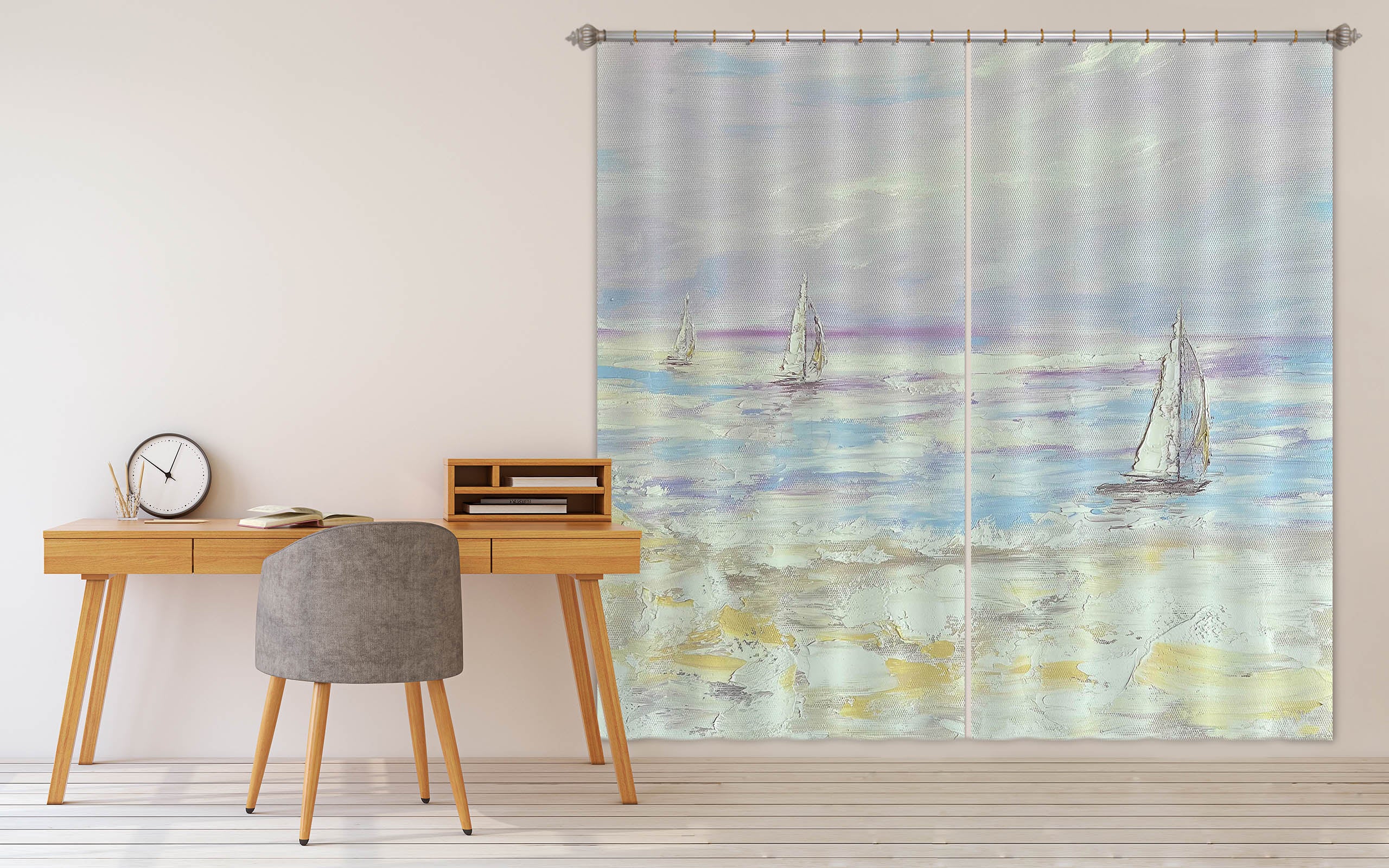 3D Painted Ocean 3004 Skromova Marina Curtain Curtains Drapes